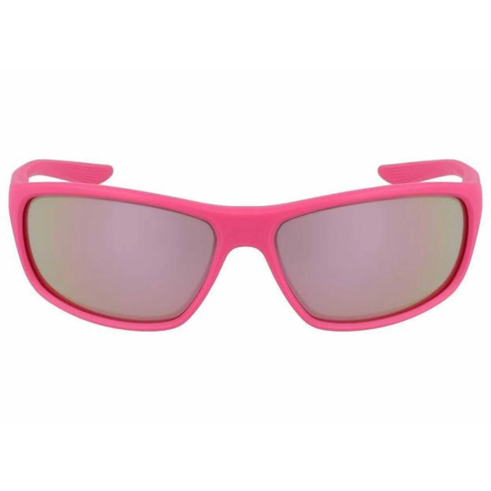 Nike Kid's Sunglasses - Pink Grey Mirror Lens Rectangular Frame | DASH EV1157 660 Nike Sunglasses