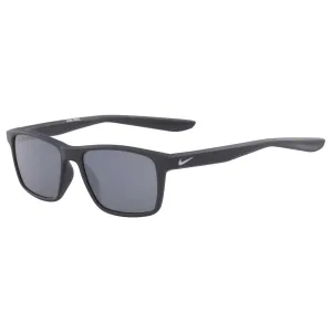 Nike Kids Unisex Sunglasses - Grey Silver Lens Matte Anthracite Square Frame | Whiz 010 Nike Sunglasses