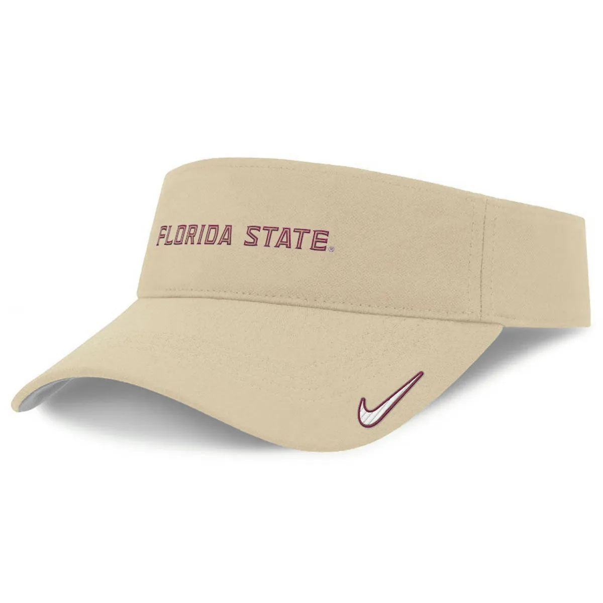 Nike Men's Florida State Adjustable Dri-fit Ace Visor - Vegas Gold Nike Hats