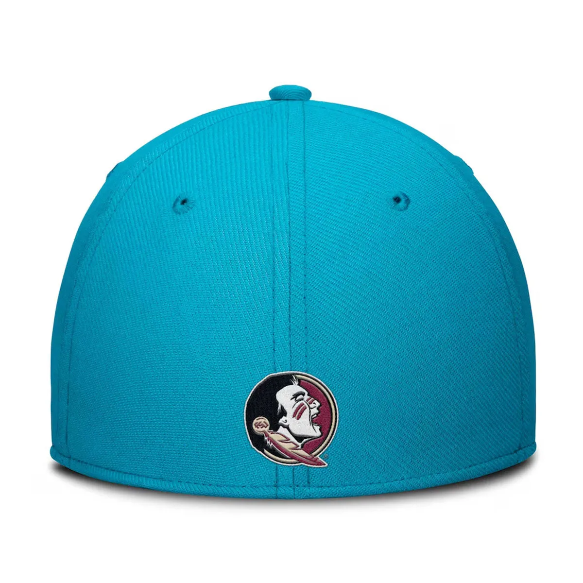 Nike Men's Florida State Seminoles Swooshflex Rise Cap - Turquoise