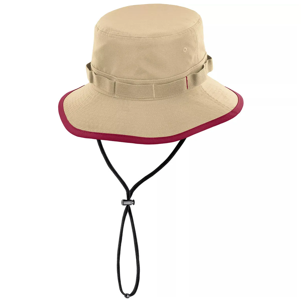 Nike Men's Florida State Seminoles/Seminole Logo Patch Apex Swoosh Bucket Hat - Vegas Gold