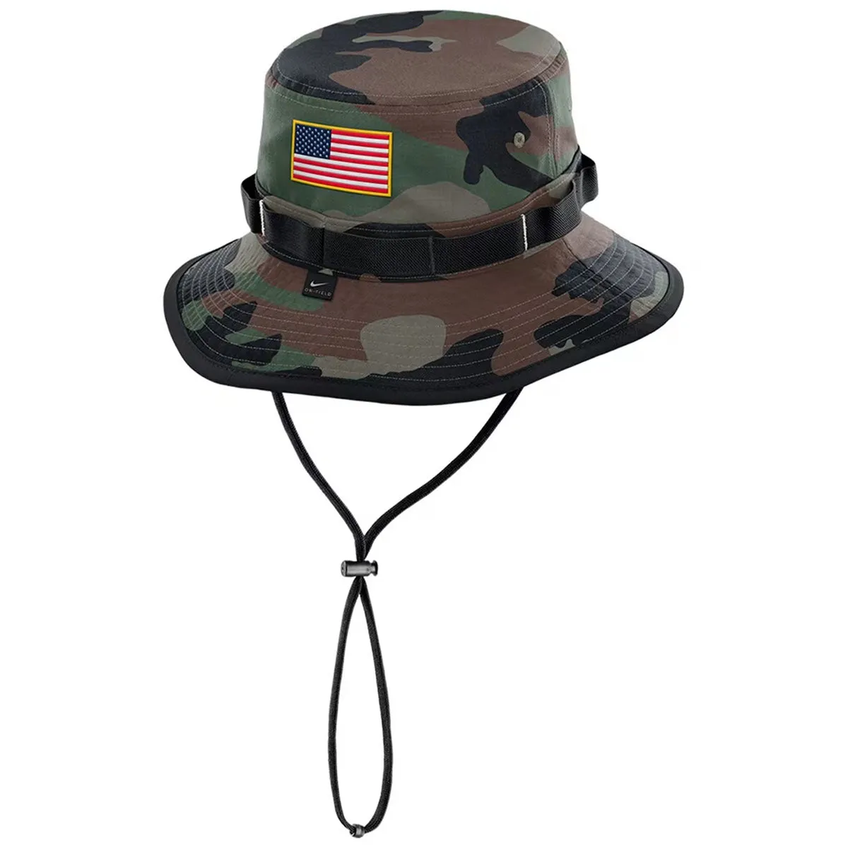 Nike Men's Seminole Logo Apex Military Bucket Cap - Camo
