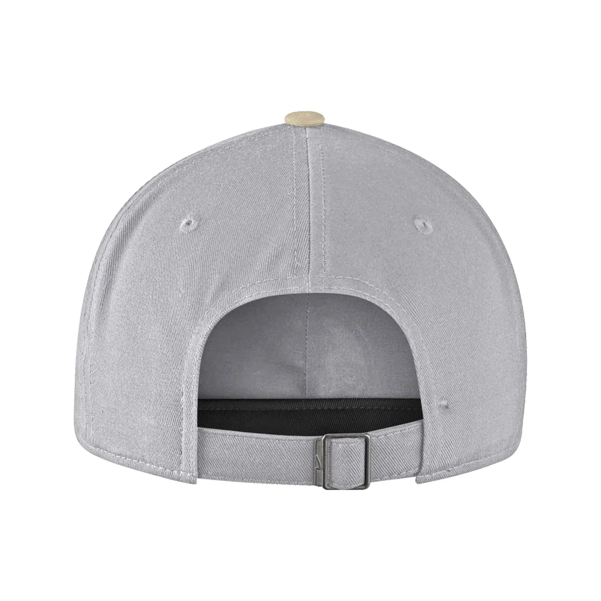Nike Men's Seminole Logo Tallahassee FL Adjustable Club Structured Cap - Wolf Grey