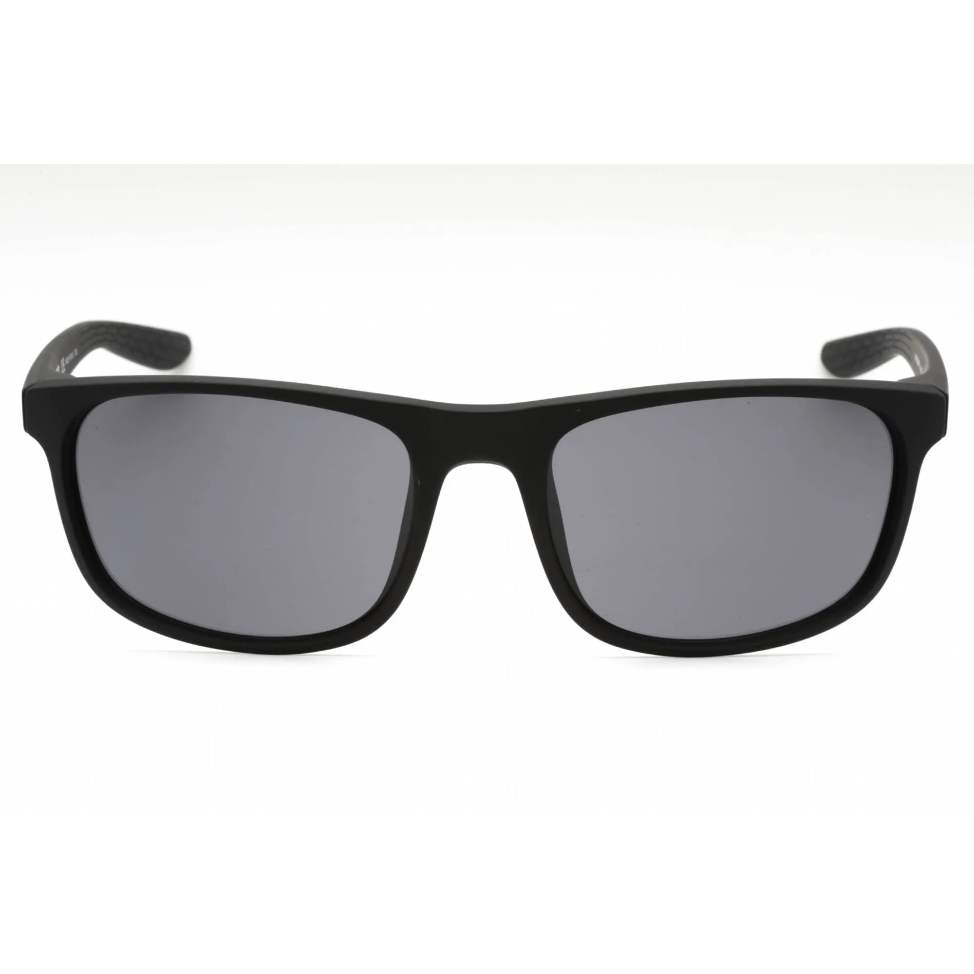 Nike Men's Sunglasses - Black Plastic Rectangular Full Rim 59mm Frame | CW4652 010 Nike Sunglasses