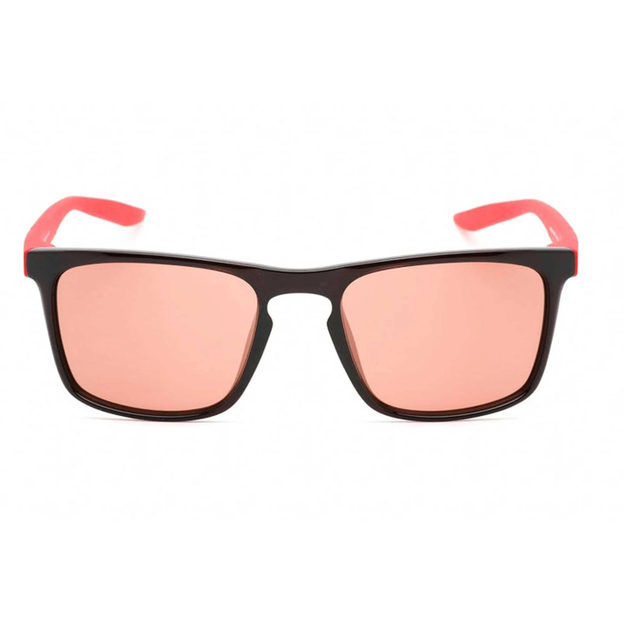 Nike Men's Sunglasses - Copper Lens Brown Basalt Plastic Square Frame | Sky Ascent 228 Nike Sunglasses