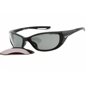 Nike Men's Sunglasses - Matte Black Acetate Wraparound Frame | NIKE ZONE P DZ7359 010 Nike Sunglasses