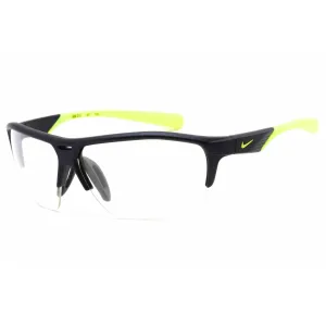 Nike Men's Sunglasses - Matte Obsidian Plastic Wraparound Shape Frame | RUN X2 D 457 Nike Sunglasses