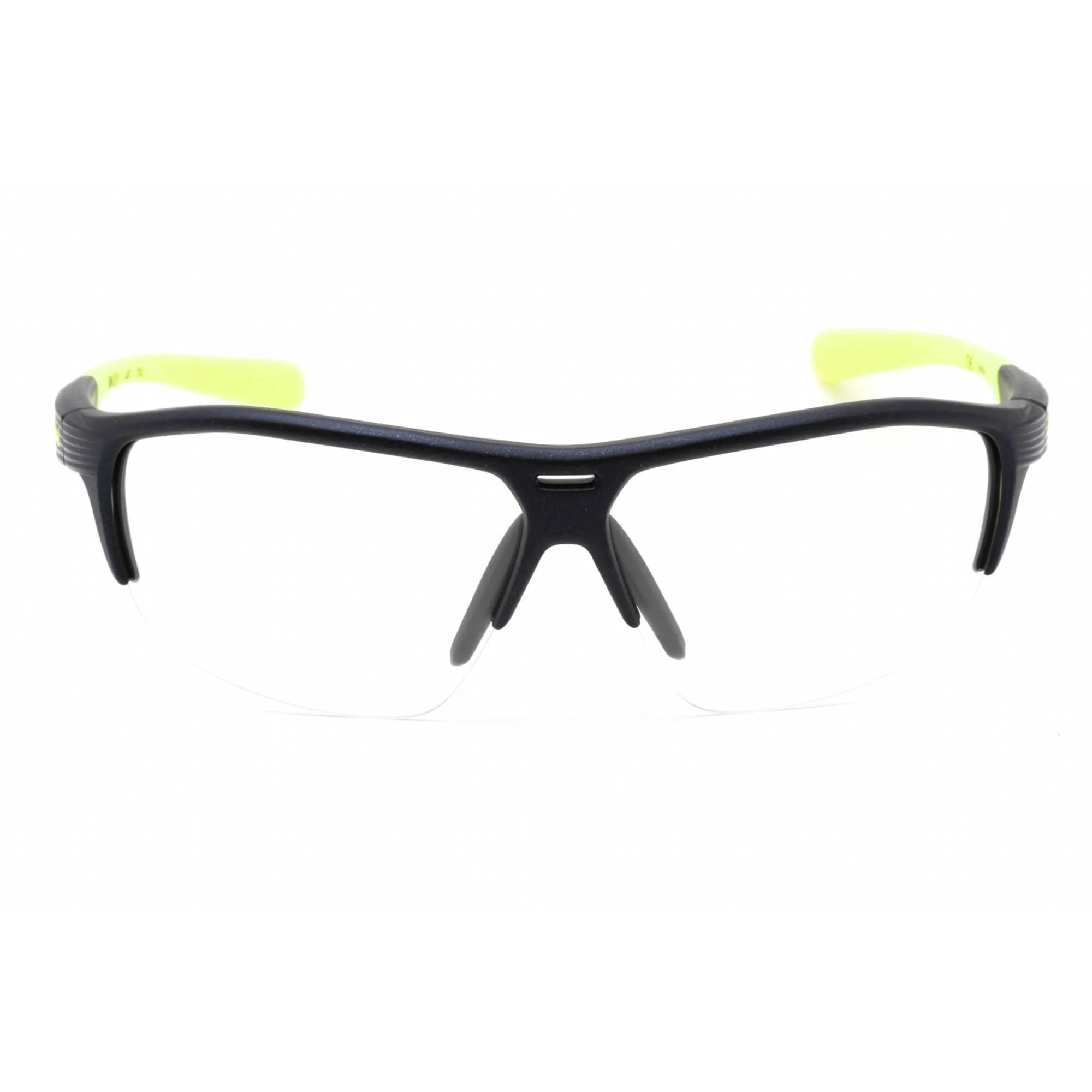 Nike Men's Sunglasses - Matte Obsidian Plastic Wraparound Shape Frame | RUN X2 D 457 Nike Sunglasses