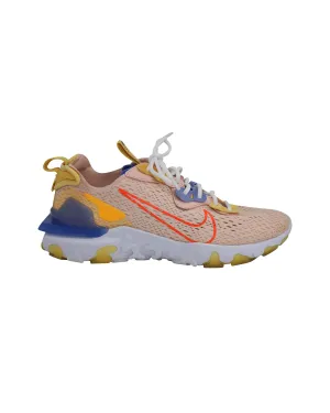 Nike React Vision Sneakers in Washed Cora/Sapphire-Laser/Orange-Hyper Crimson Synthetic