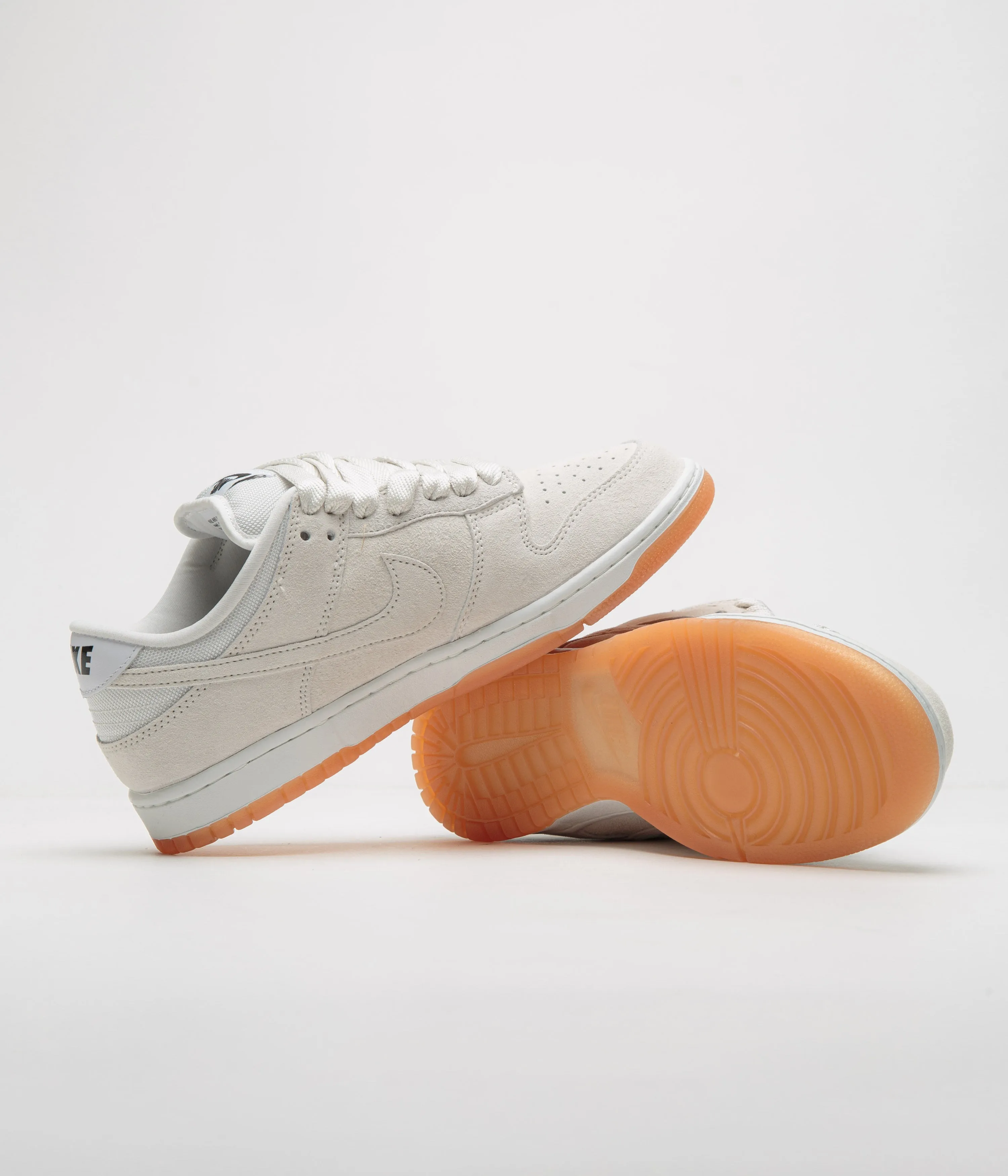 Nike SB Dunk Low Pro B Shoes - Pale Ivory / Pale Ivory - Summit White - White Nike SB Clothing