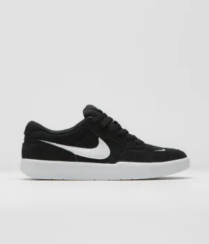 Nike SB Force 58 Shoes - Black / White - Black Nike SB Clothing