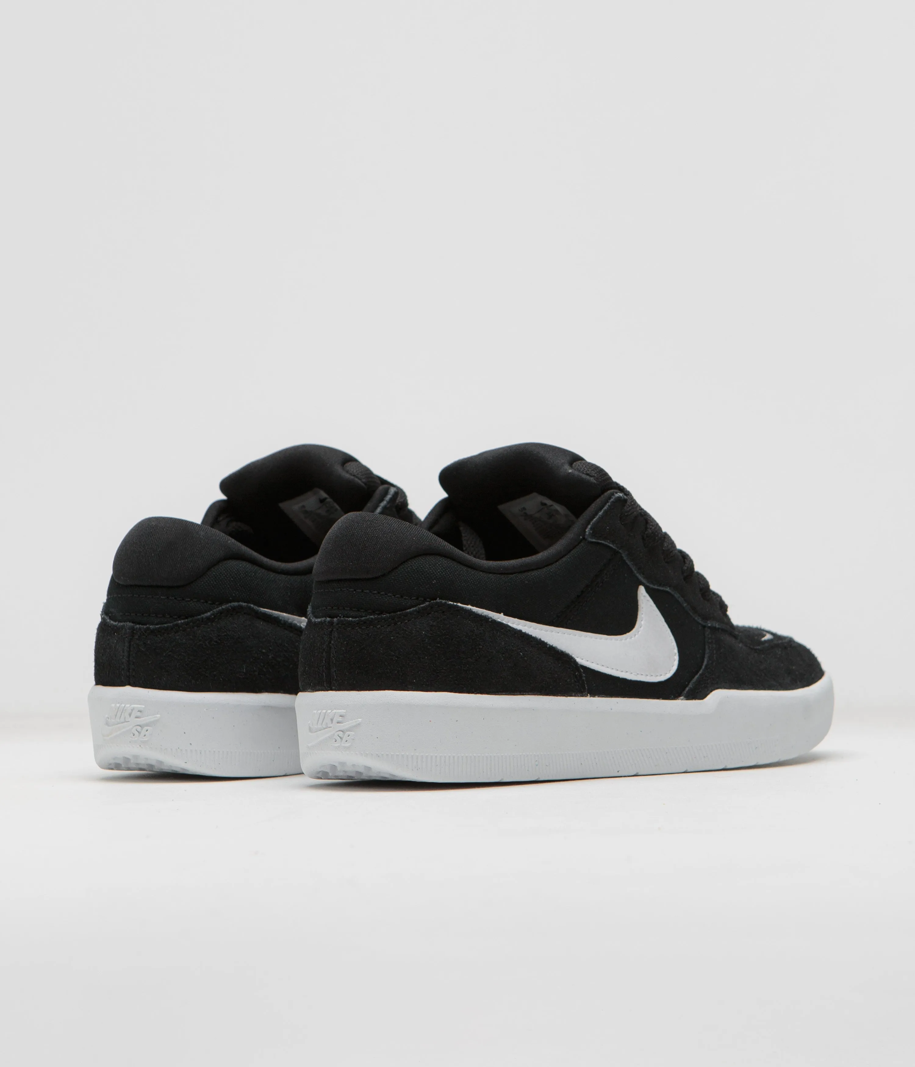 Nike SB Force 58 Shoes - Black / White - Black Nike SB Clothing
