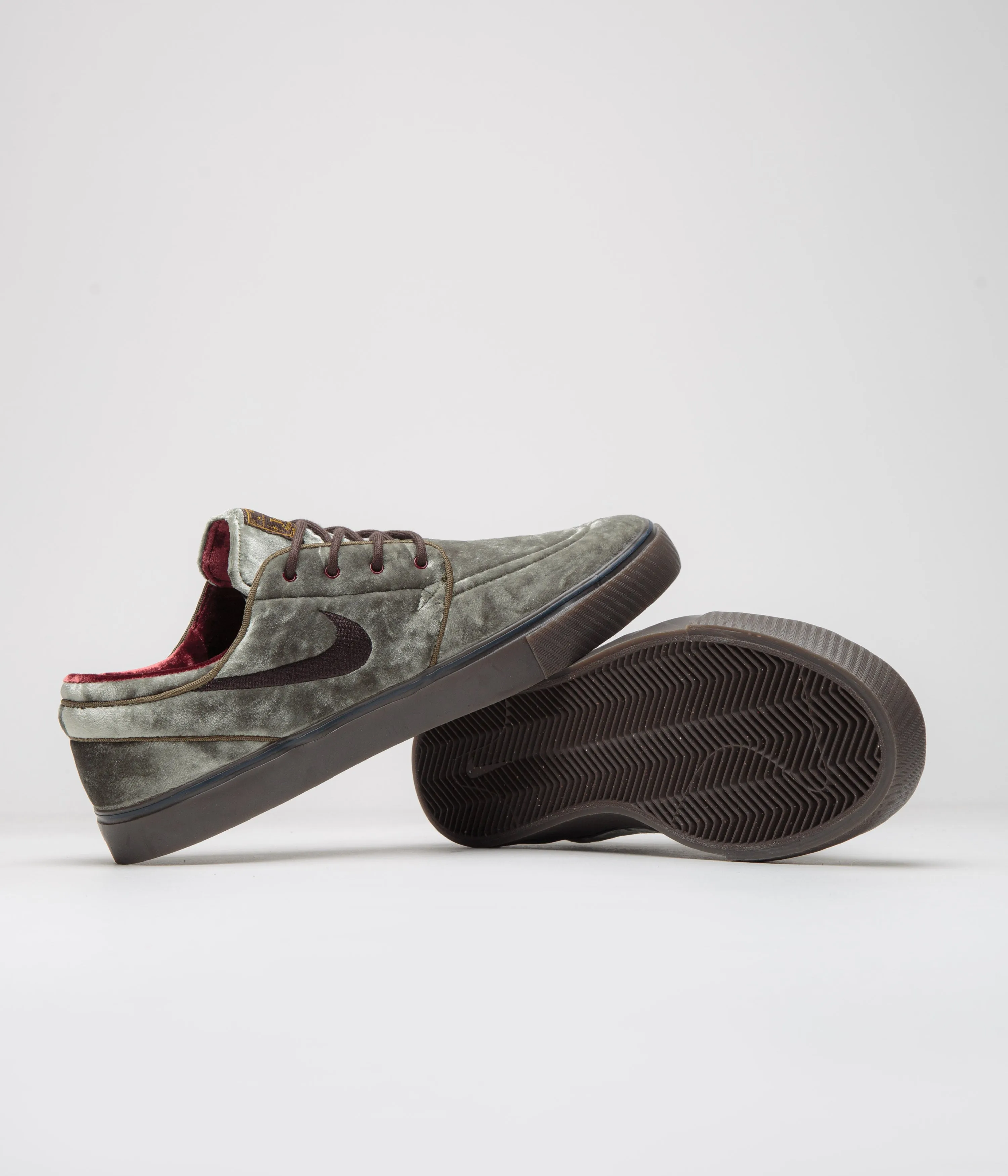 Nike SB Janoski OG  SE ‘City of Cinema’ Shoes - Medium Olive / Velvet Brown - Baroque Brown Nike SB Clothing
