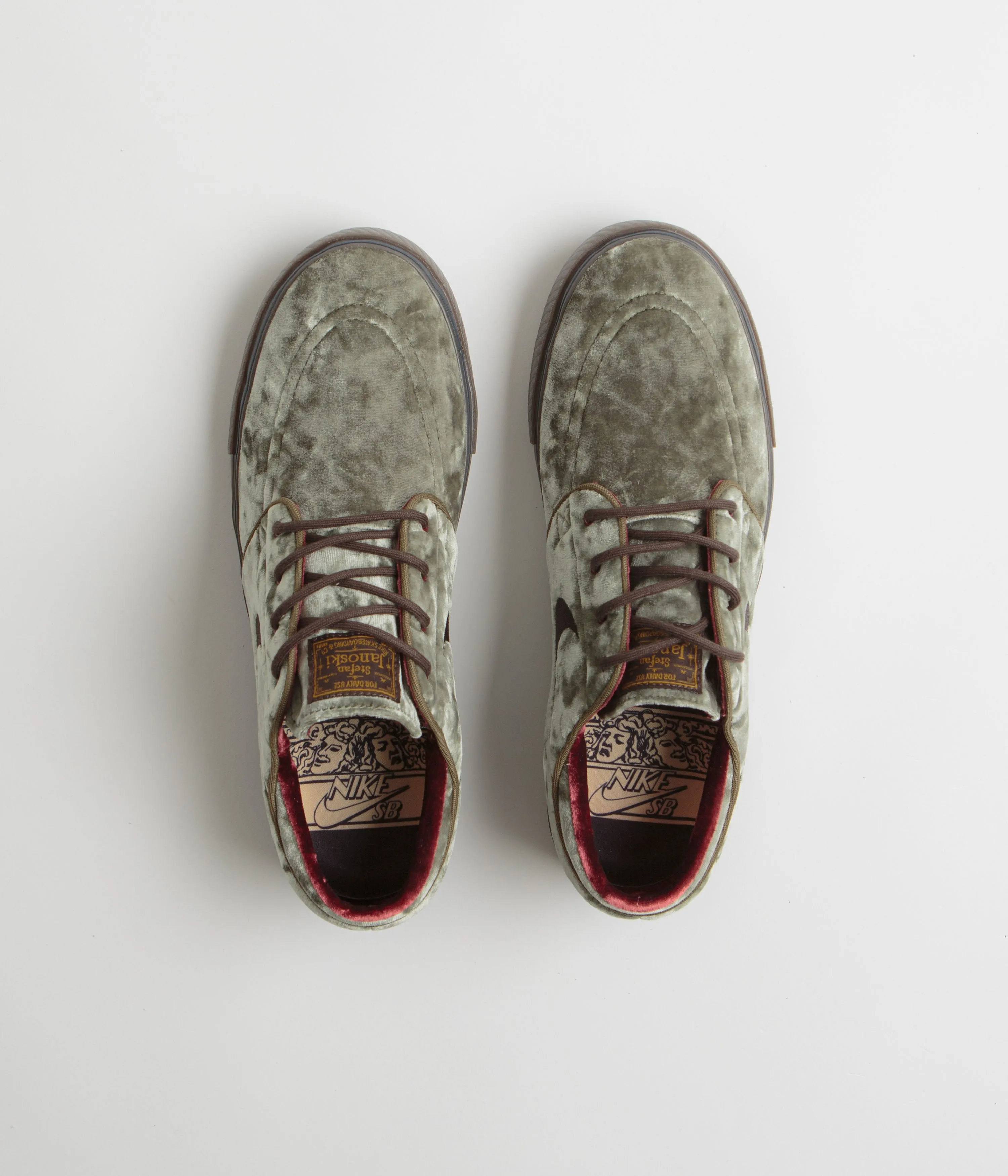 Nike SB Janoski OG  SE ‘City of Cinema’ Shoes - Medium Olive / Velvet Brown - Baroque Brown Nike SB Clothing