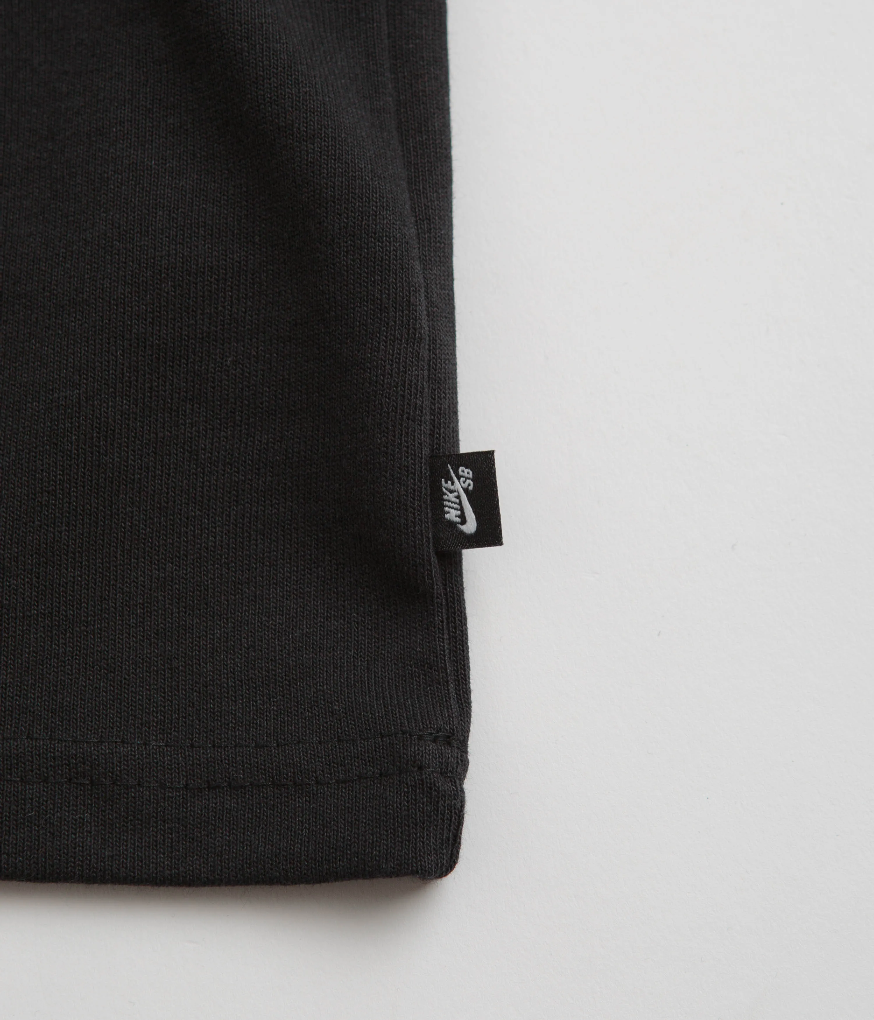 Nike SB Patch Logo T-Shirt - Black Nike SB Clothing