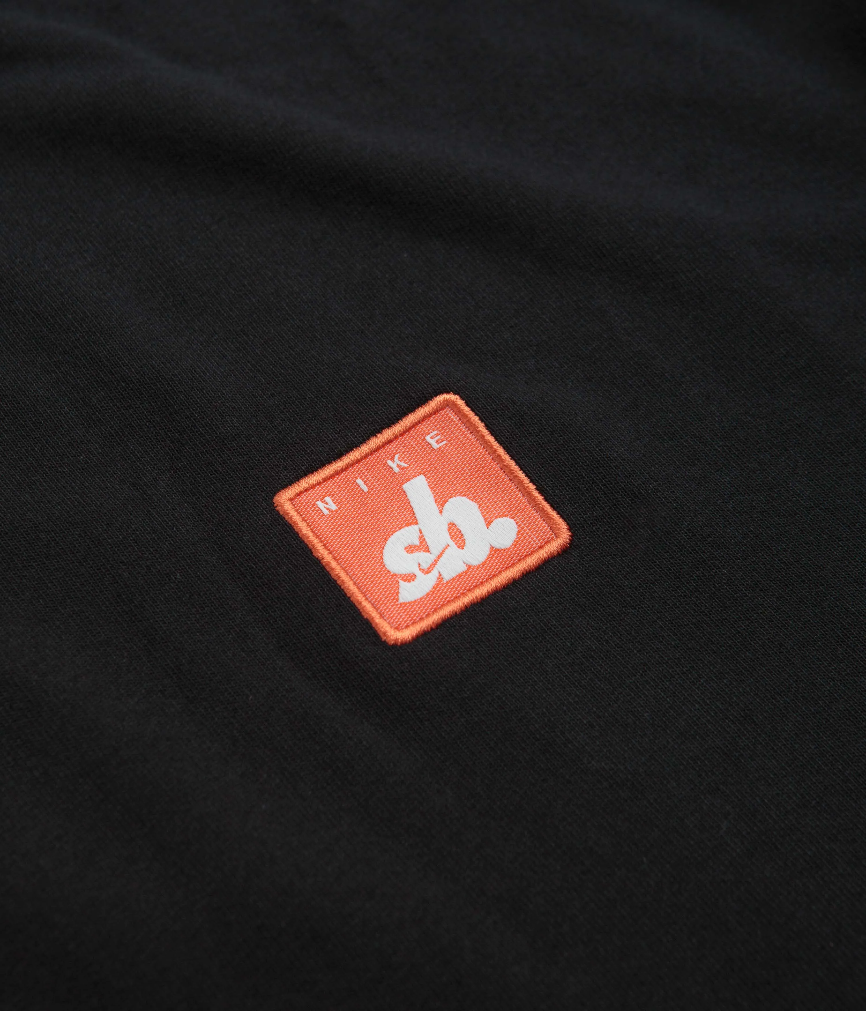 Nike SB Patch Logo T-Shirt - Black Nike SB Clothing