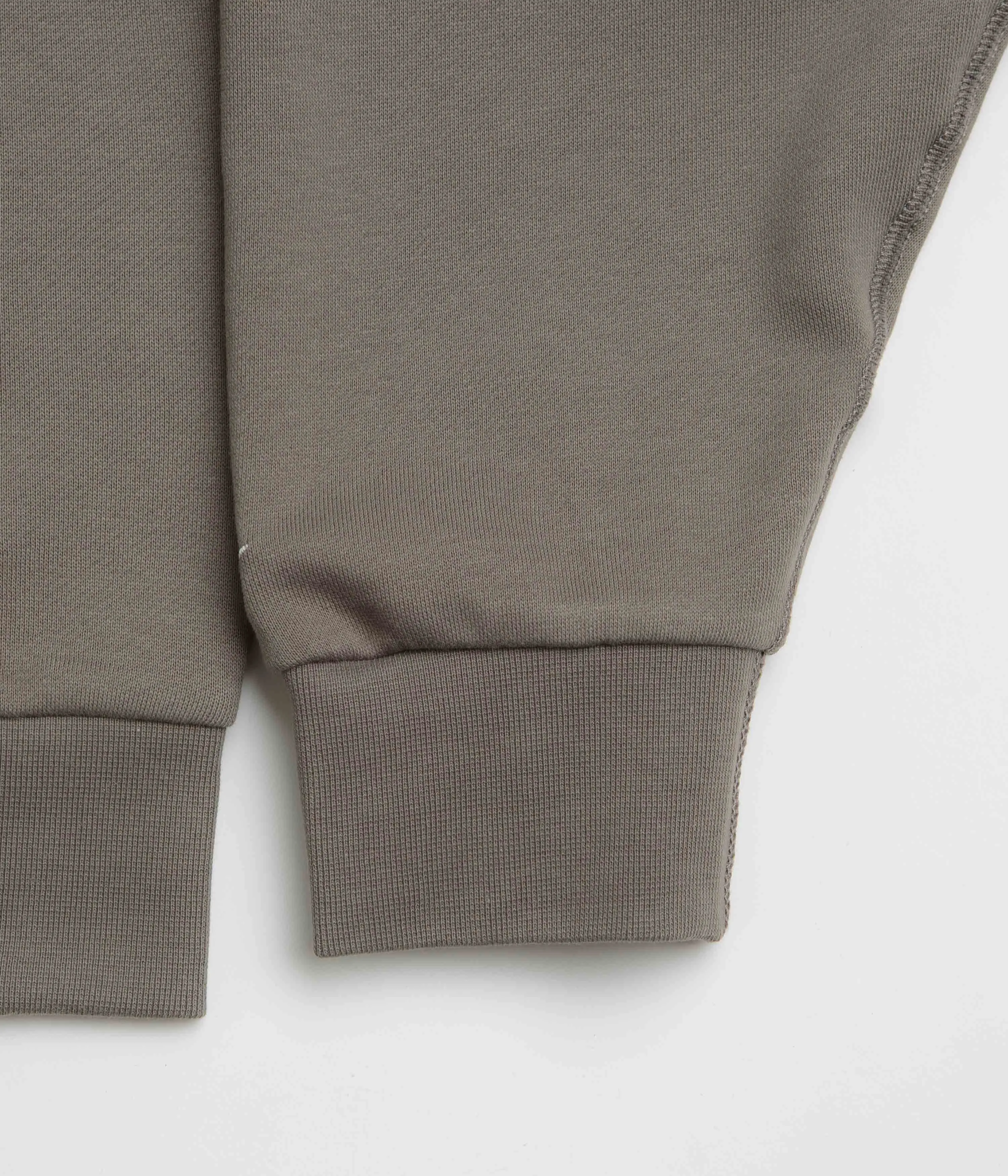 Nike SB Pool Airs Full Zip Hoodie - Cave Stone / White Nike SB Clothing