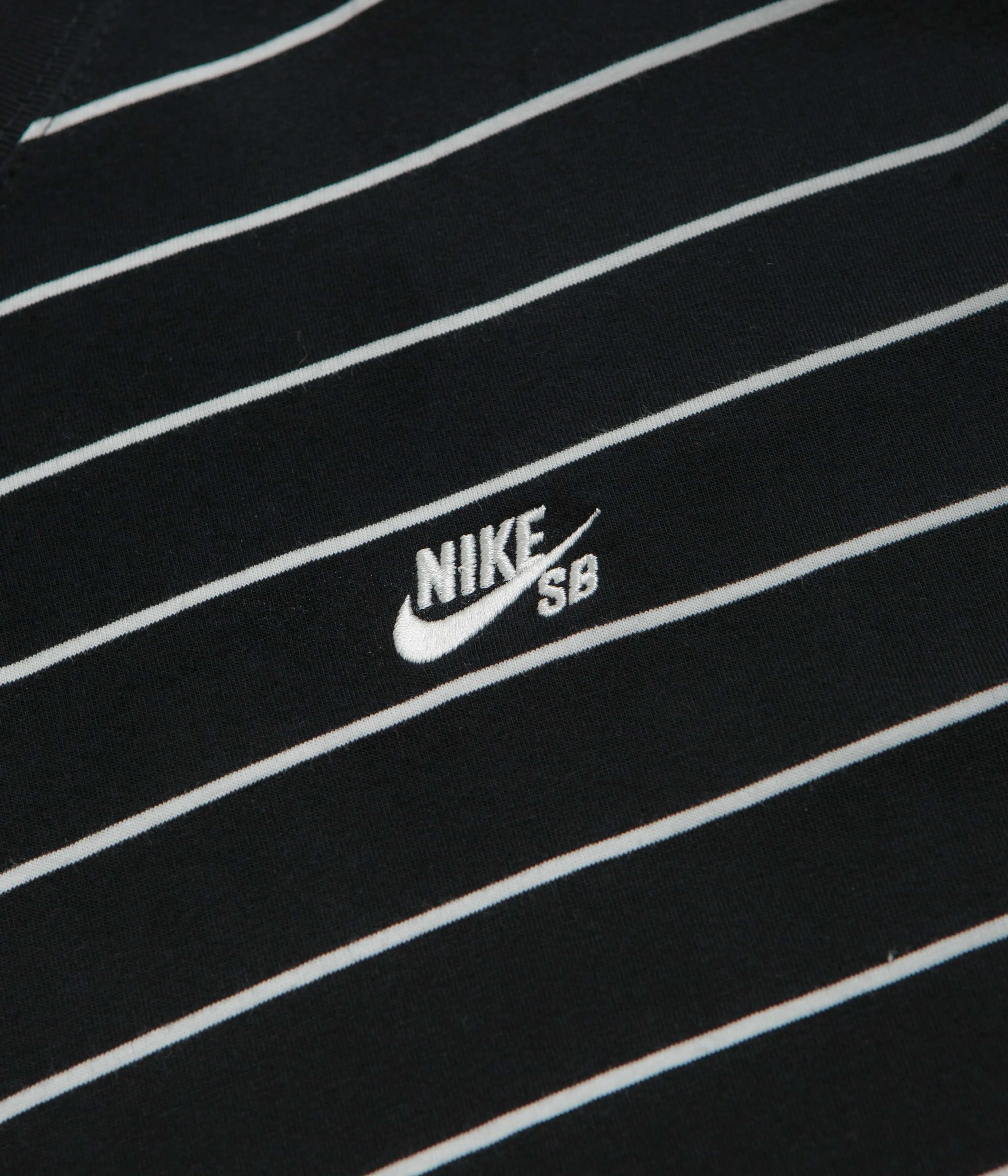 Nike SB Stripe T-Shirt - Black Nike SB Clothing