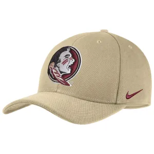 Nike Seminole Logo C99 Swoosh Flex Cap - Vegas Gold