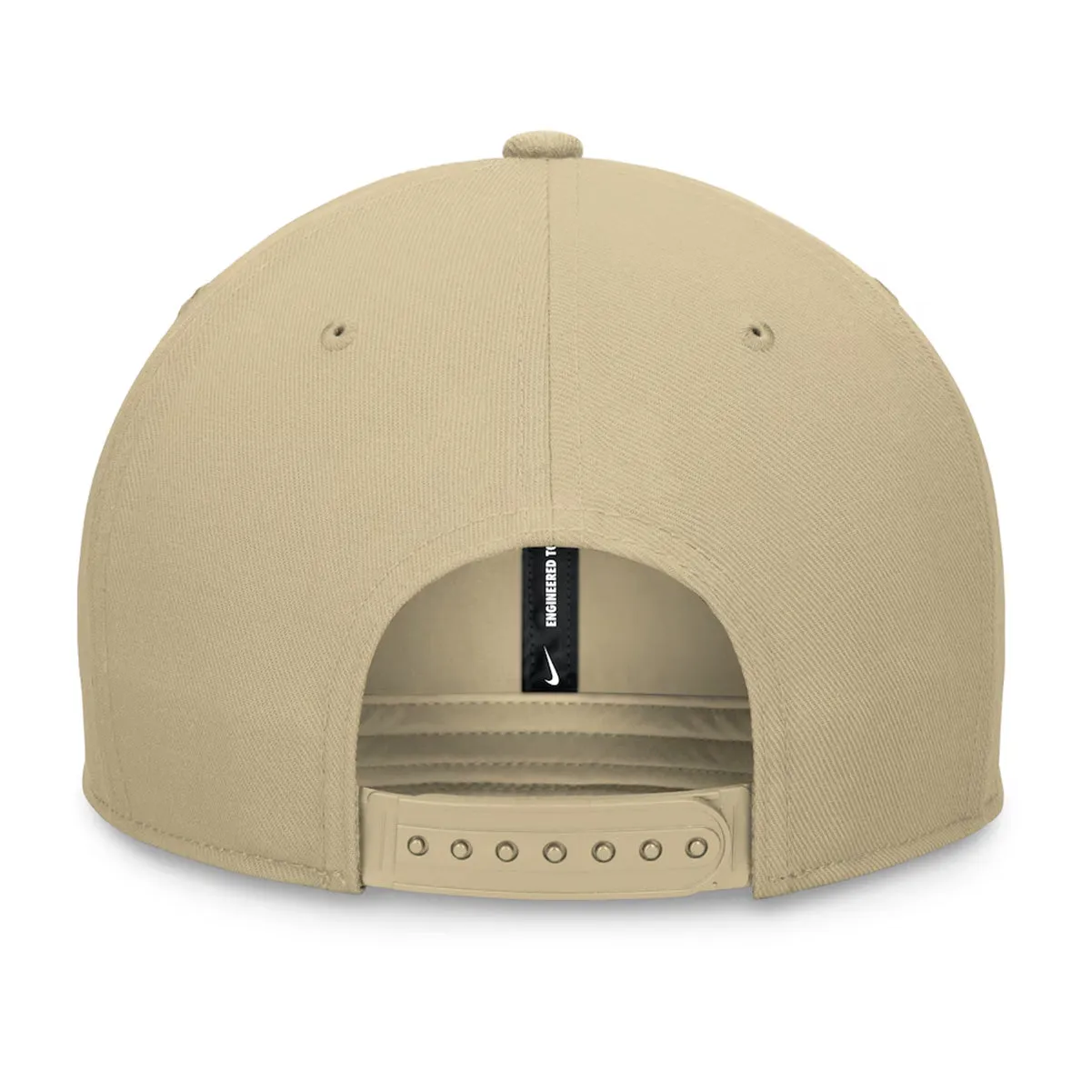 Nike Seminole Logo Dri-fit Adjustable Pro Structured Square Bill Cap - Vegas Gold Nike Hats