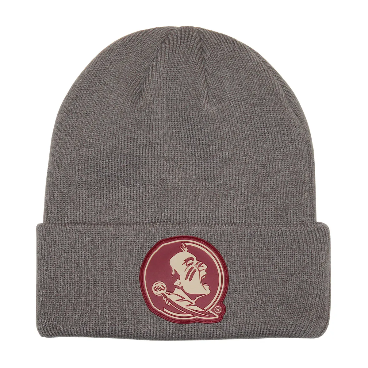 Nike Seminole Logo Terra Cuff Knit Cap - Pewter Nike Hats