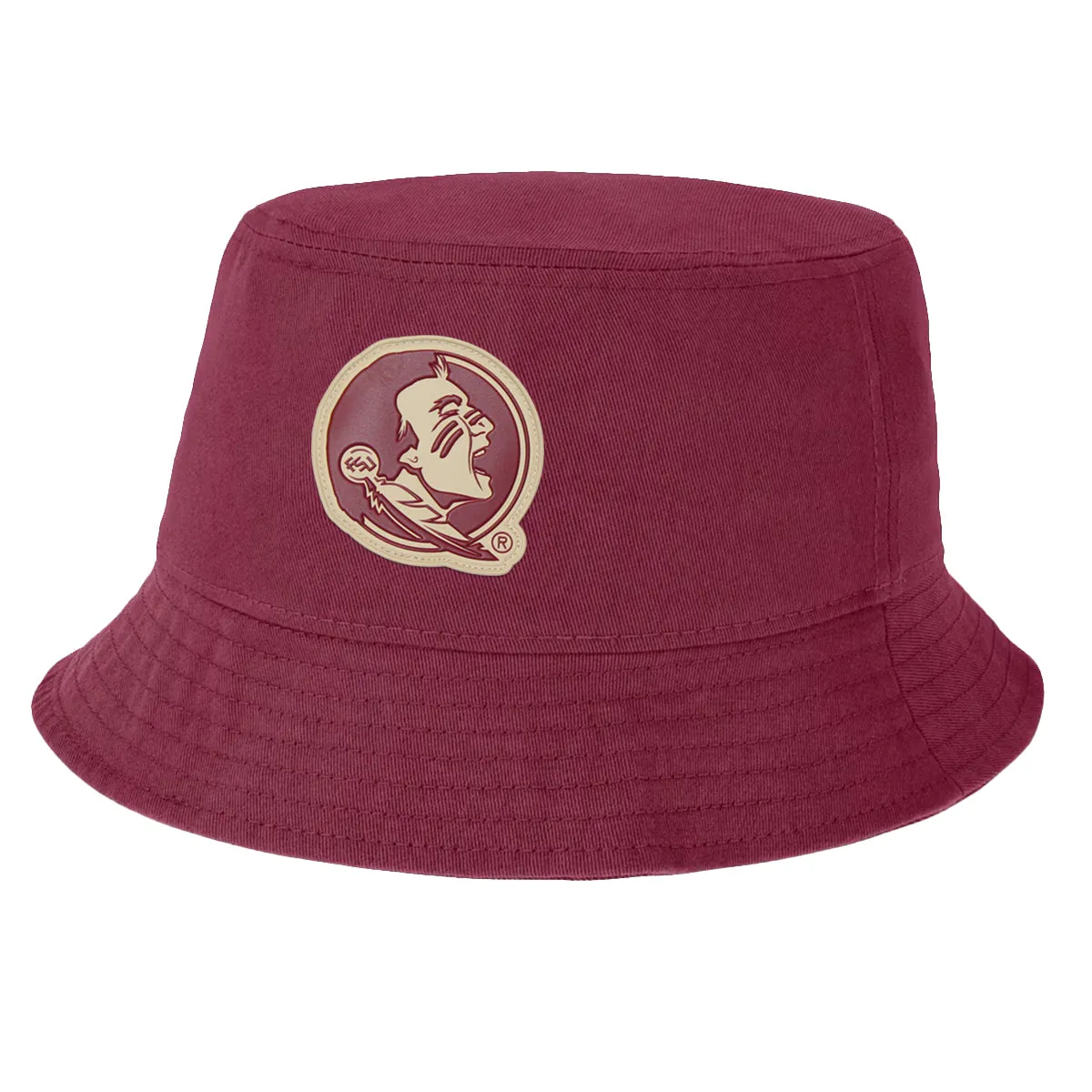Nike Seminole Logo/Florida State Apex Bucket Hat - Garnet