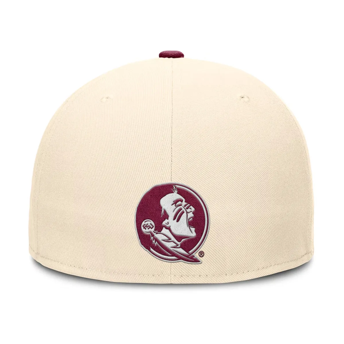 Nike Seminoles Logo Dri-fit True Fitted Baseball Cap - Natural Nike Hats