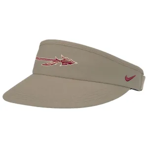 Nike Spear Logo Core Golf Visor - Khaki