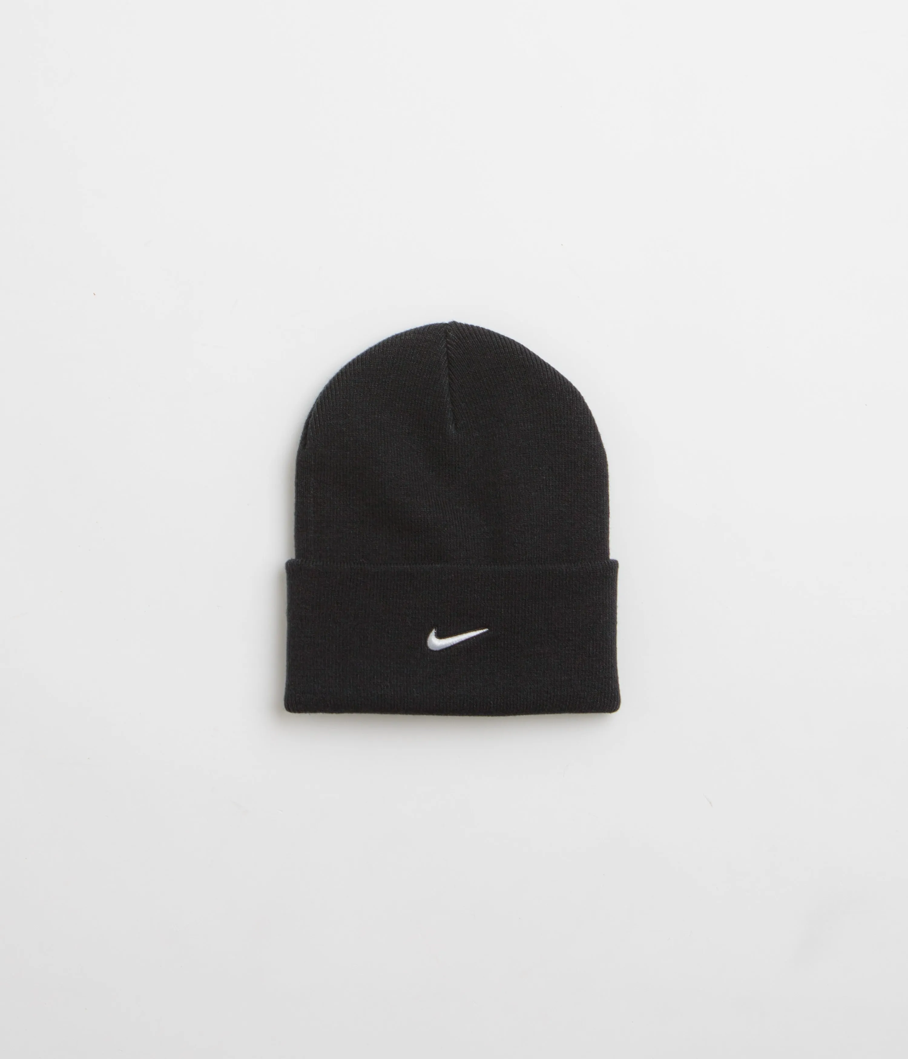 Nike Swoosh Peak Beanie - Black / White Nike Sportswears
