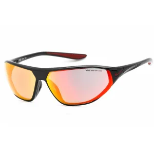 Nike Unisex Sunglasses - Black Frame Red Mirror Lens | NIKE AERO SWIFT M DQ0993 011 Nike Sunglasses