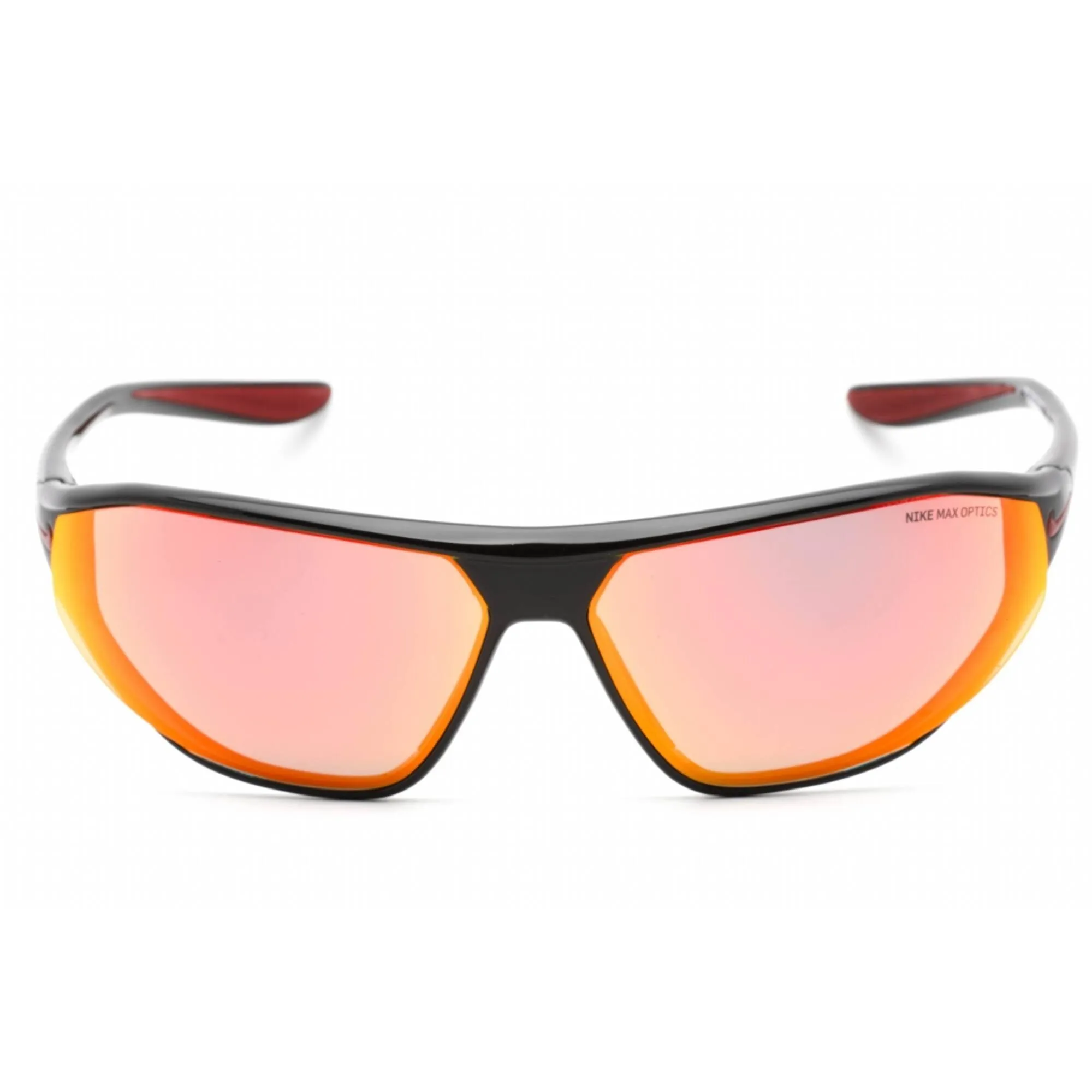 Nike Unisex Sunglasses - Black Frame Red Mirror Lens | NIKE AERO SWIFT M DQ0993 011 Nike Sunglasses