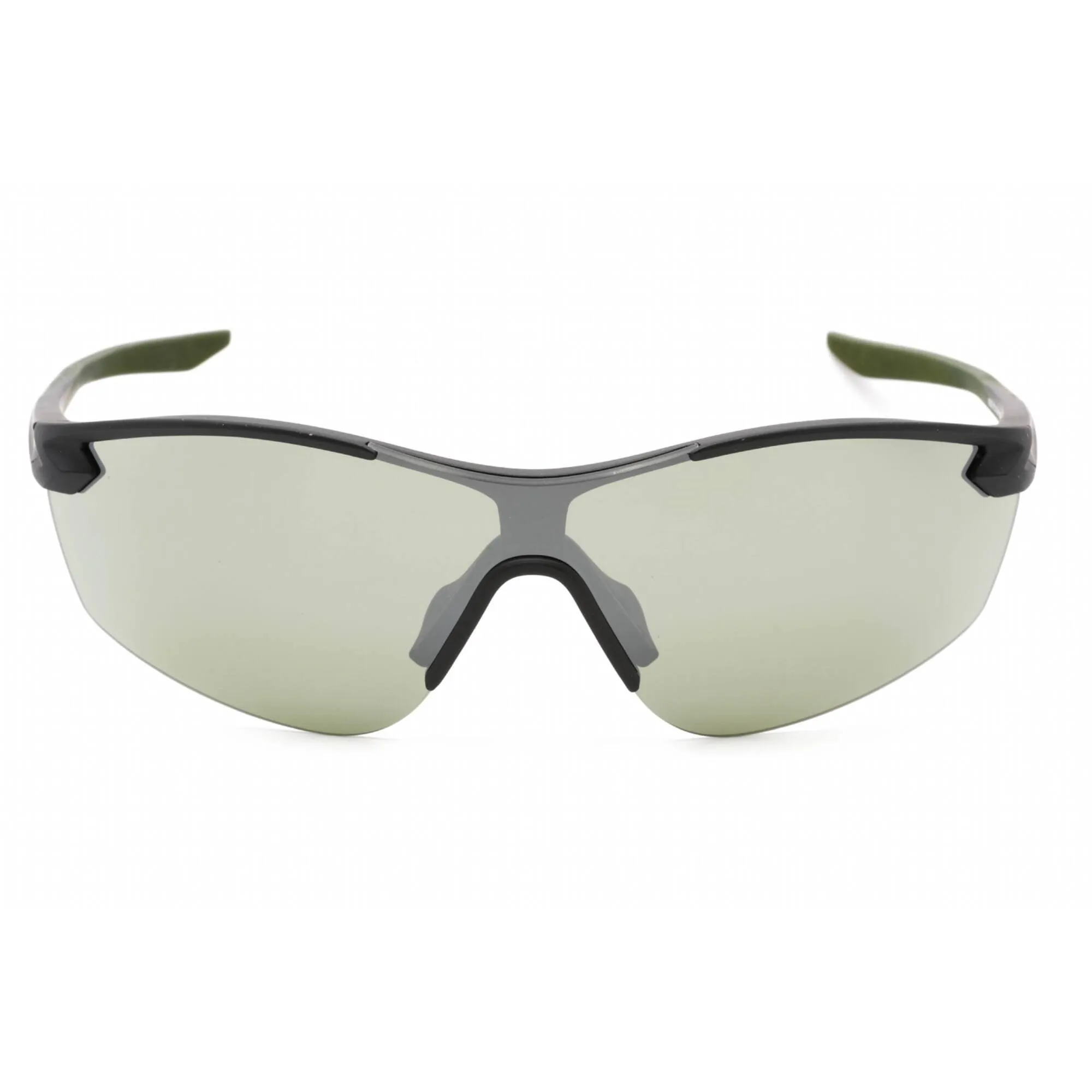 Nike Unisex Sunglasses - Half Rim Matte Black Acetate | NIKE VICTORY ELITE DV2131 010 Nike Sunglasses