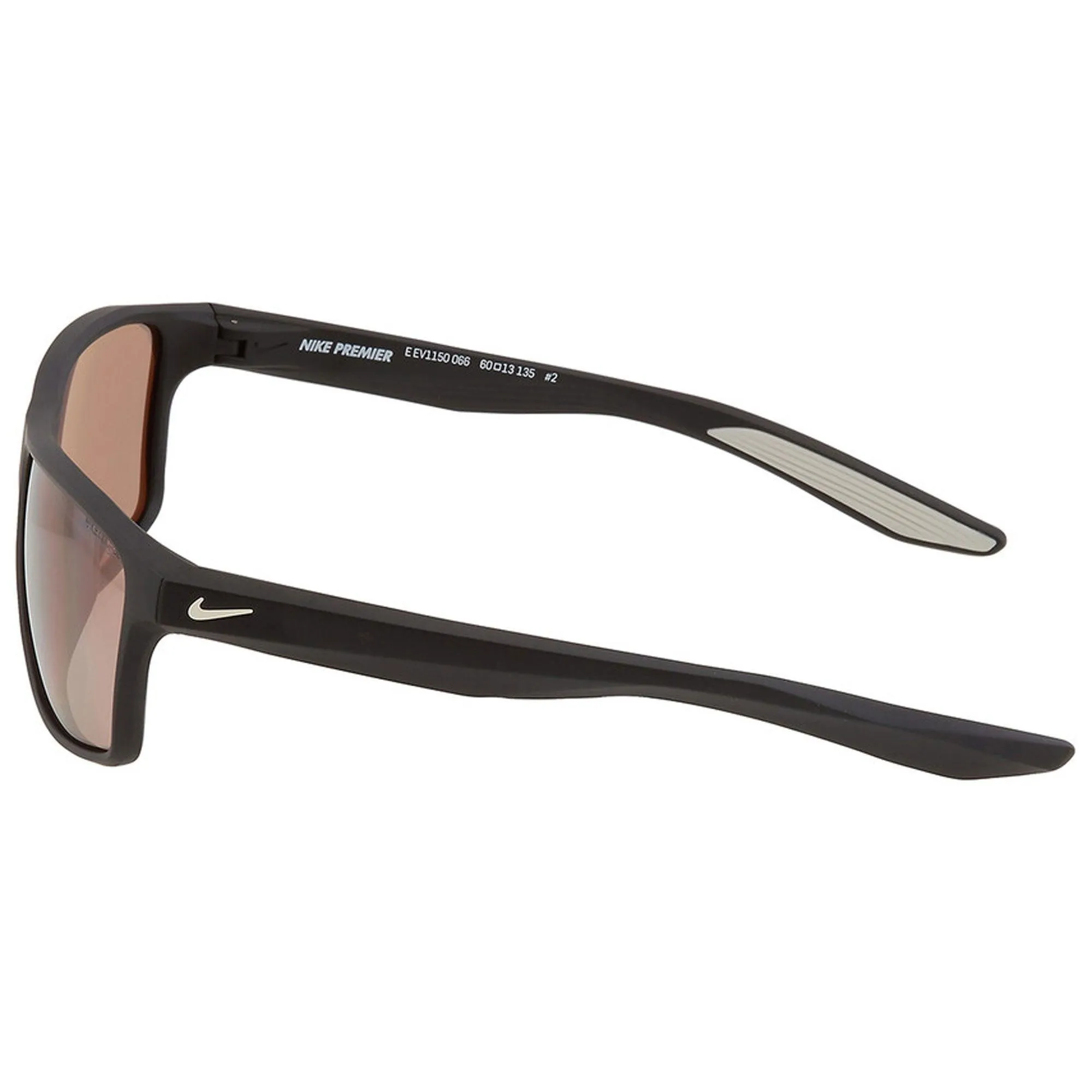 Nike Unisex Sunglasses - Matte Black and Light Bone | (NIKE PREMIER E EV1150 066) Nike Sunglasses