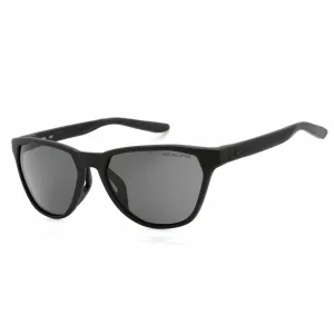 Nike Unisex Sunglasses - Matte Black Plastic Geometric | NIKE MAVERICK RISE DQ0797 010 Nike Sunglasses