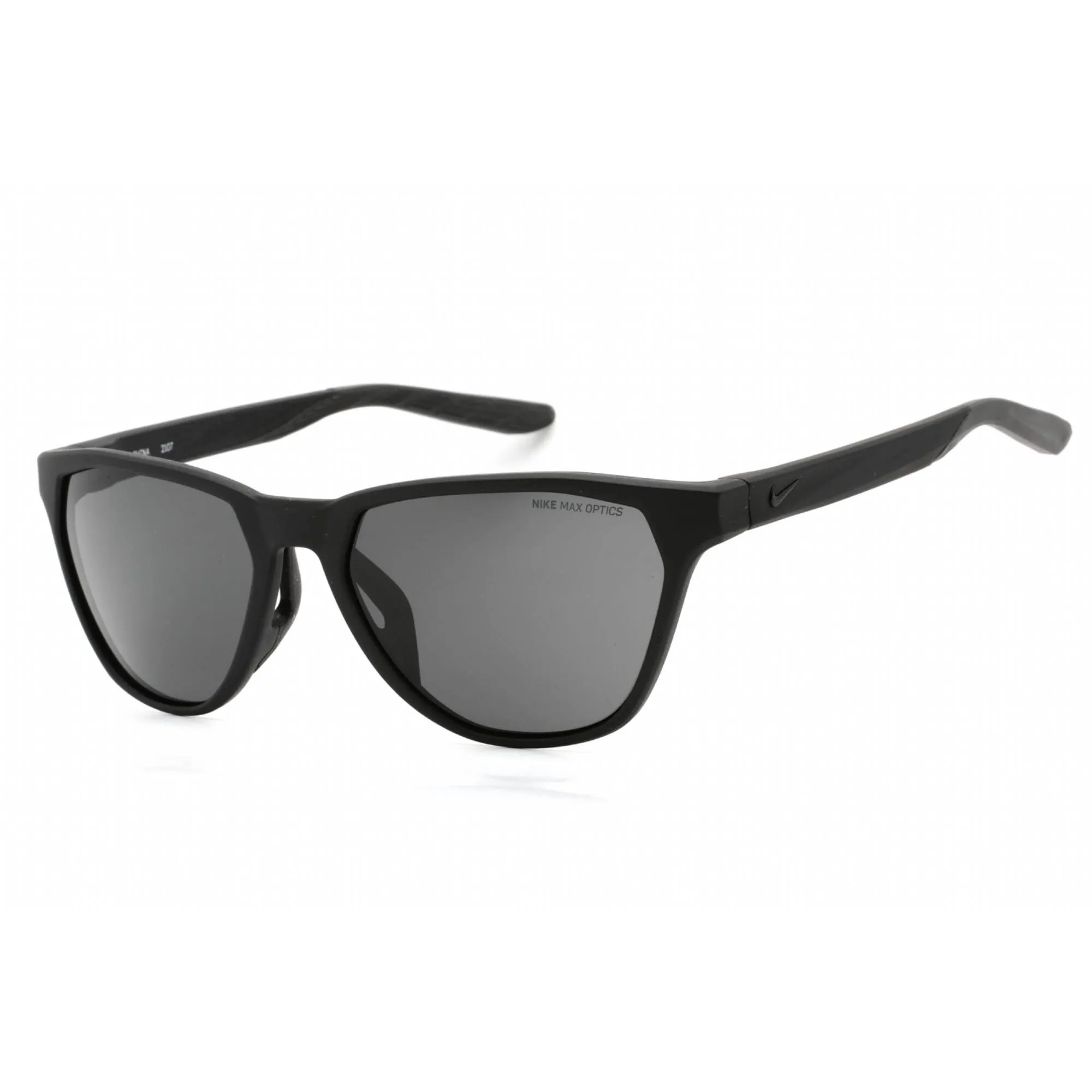 Nike Unisex Sunglasses - Matte Black Plastic Geometric | NIKE MAVERICK RISE DQ0797 010 Nike Sunglasses