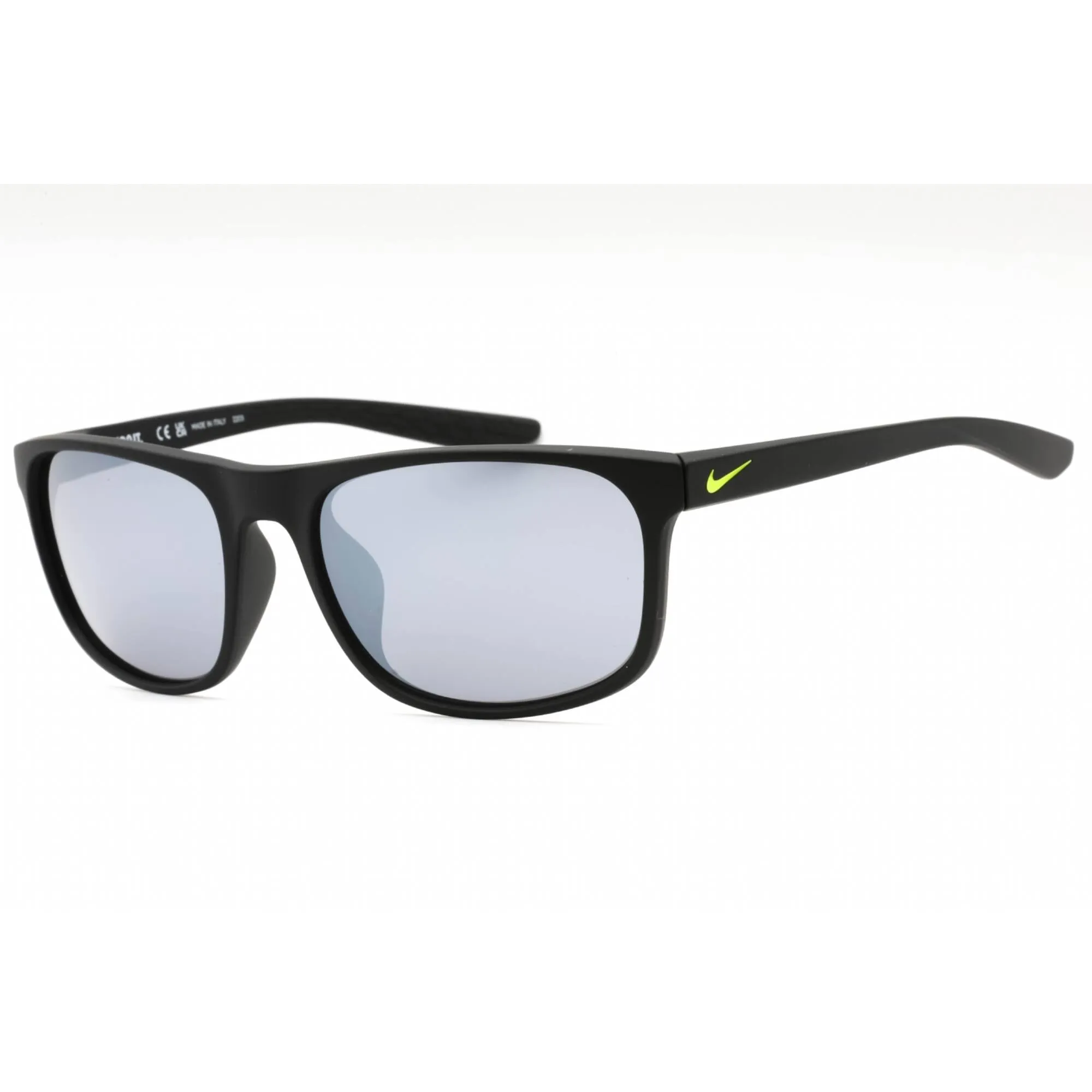 Nike Unisex Sunglasses - Matte Black Rectangular Frame | NIKE ENDURE MI CW4652 011 Nike Sunglasses