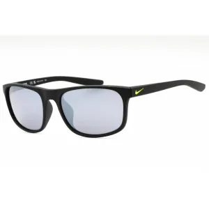 Nike Unisex Sunglasses - Matte Black Rectangular Frame | NIKE ENDURE MI CW4652 011 Nike Sunglasses