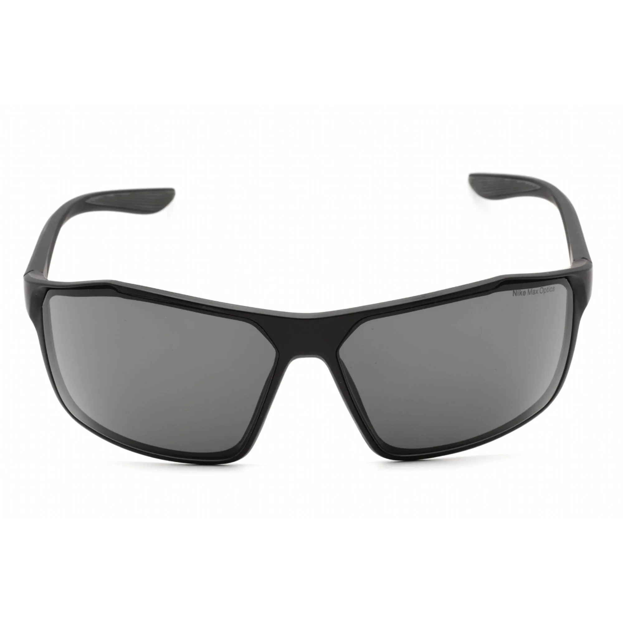 Nike Unisex Sunglasses - Matte Black/Cool Grey Rectangular | NIKE WINDSTORM CW4674 010 Nike Sunglasses