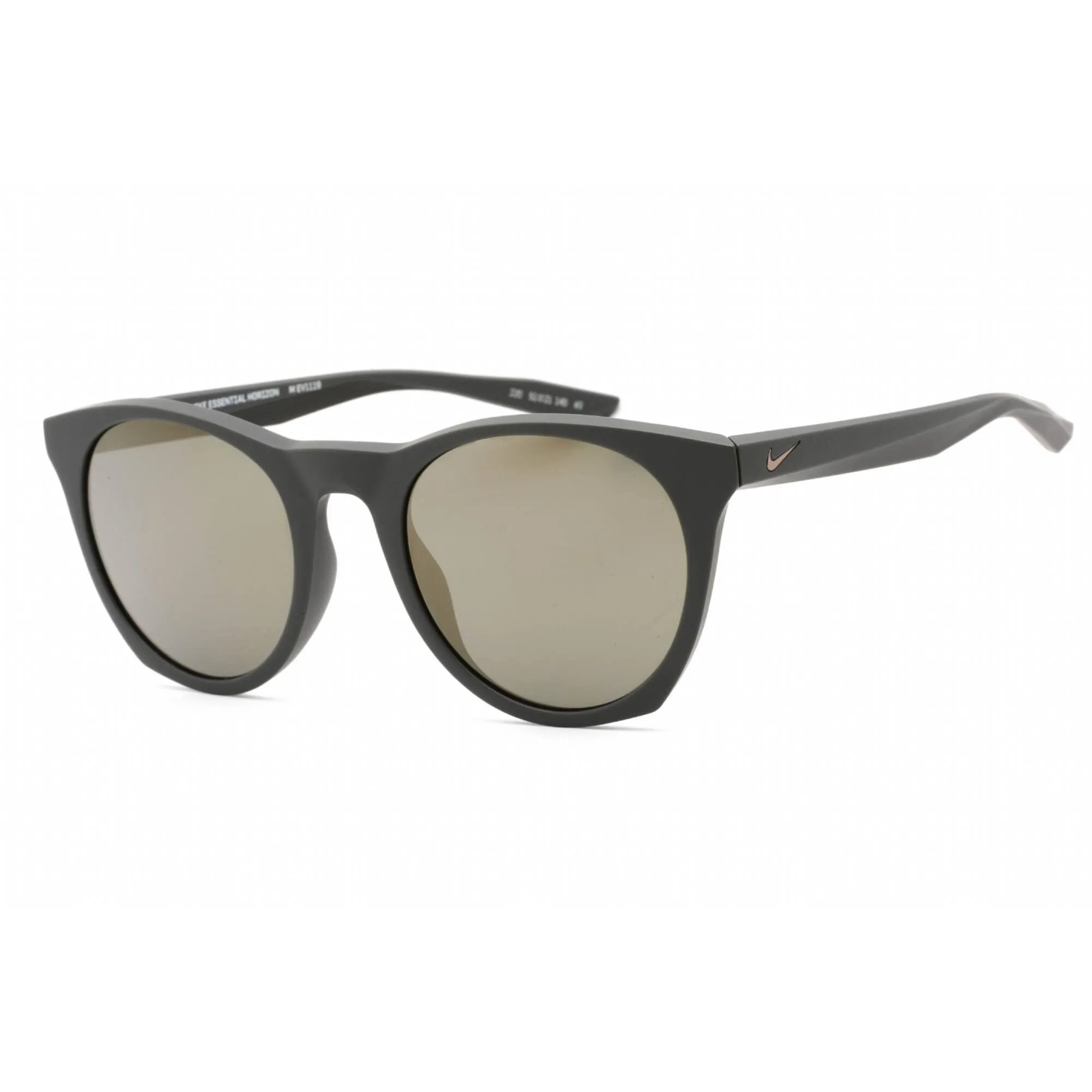 Nike Unisex Sunglasses - Matte Sequoia/Grey Frame | ESSENTIAL HORIZON M EV1119 220 Nike Sunglasses
