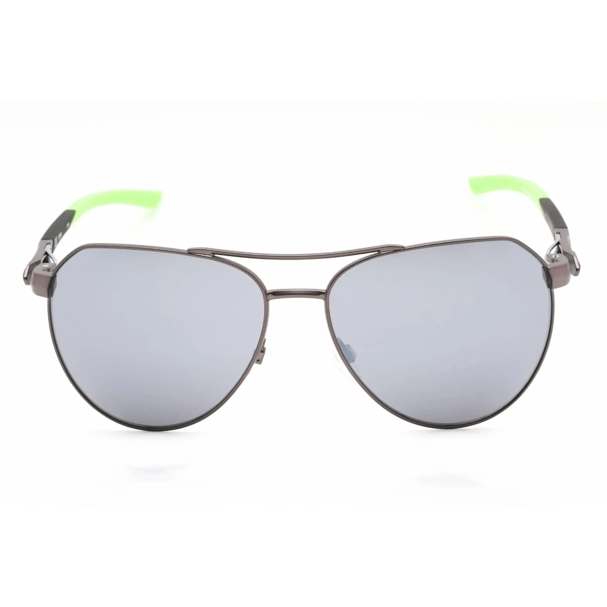 Nike Unisex Sunglasses - Satin Gunmetal Metal Aviator | NIKE CLUB NINE DQ0799 993 Nike Sunglasses
