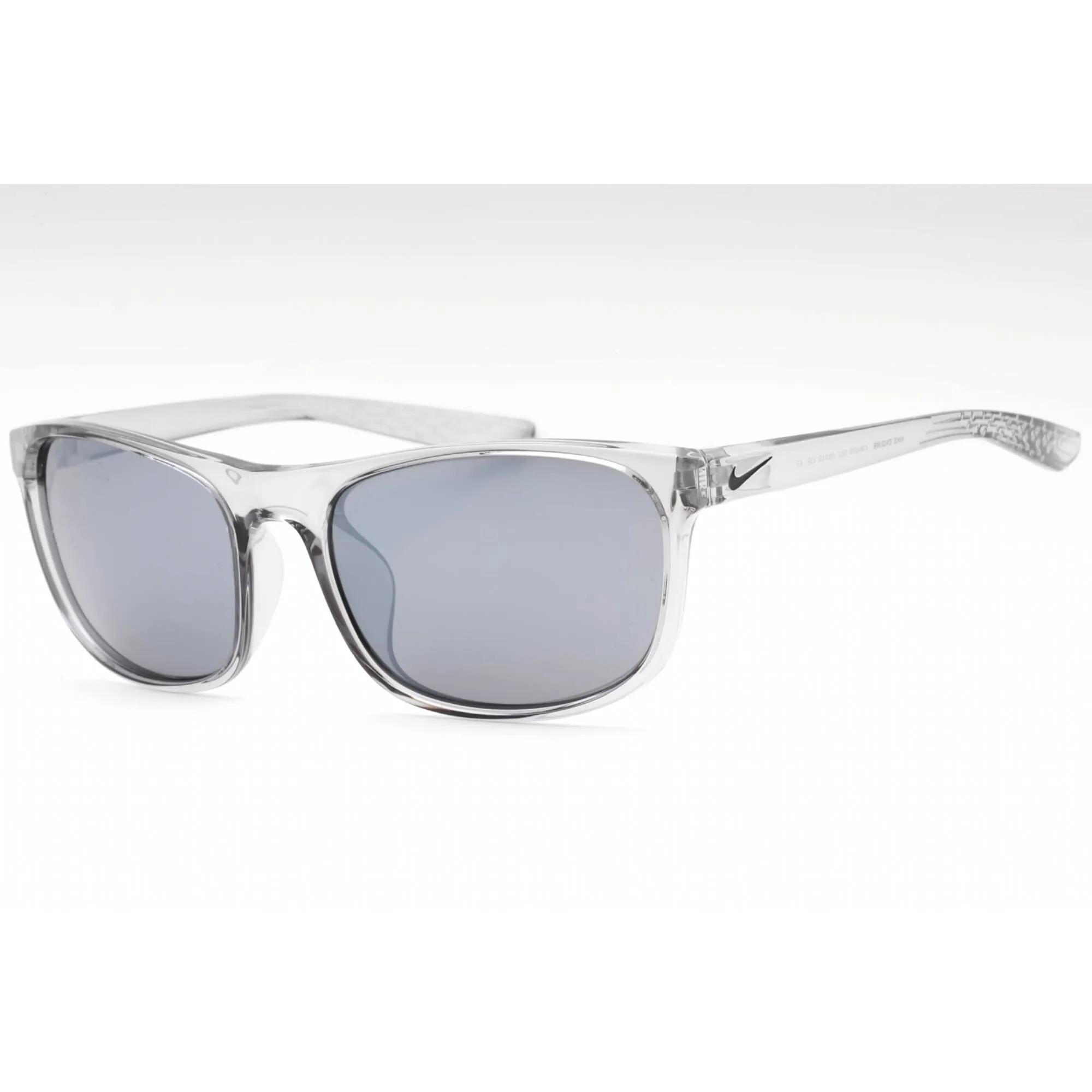 Nike Unisex Sunglasses - Wolf Grey Plastic Rectangular | NIKE ENDURE MI CW4652 012 Nike Sunglasses