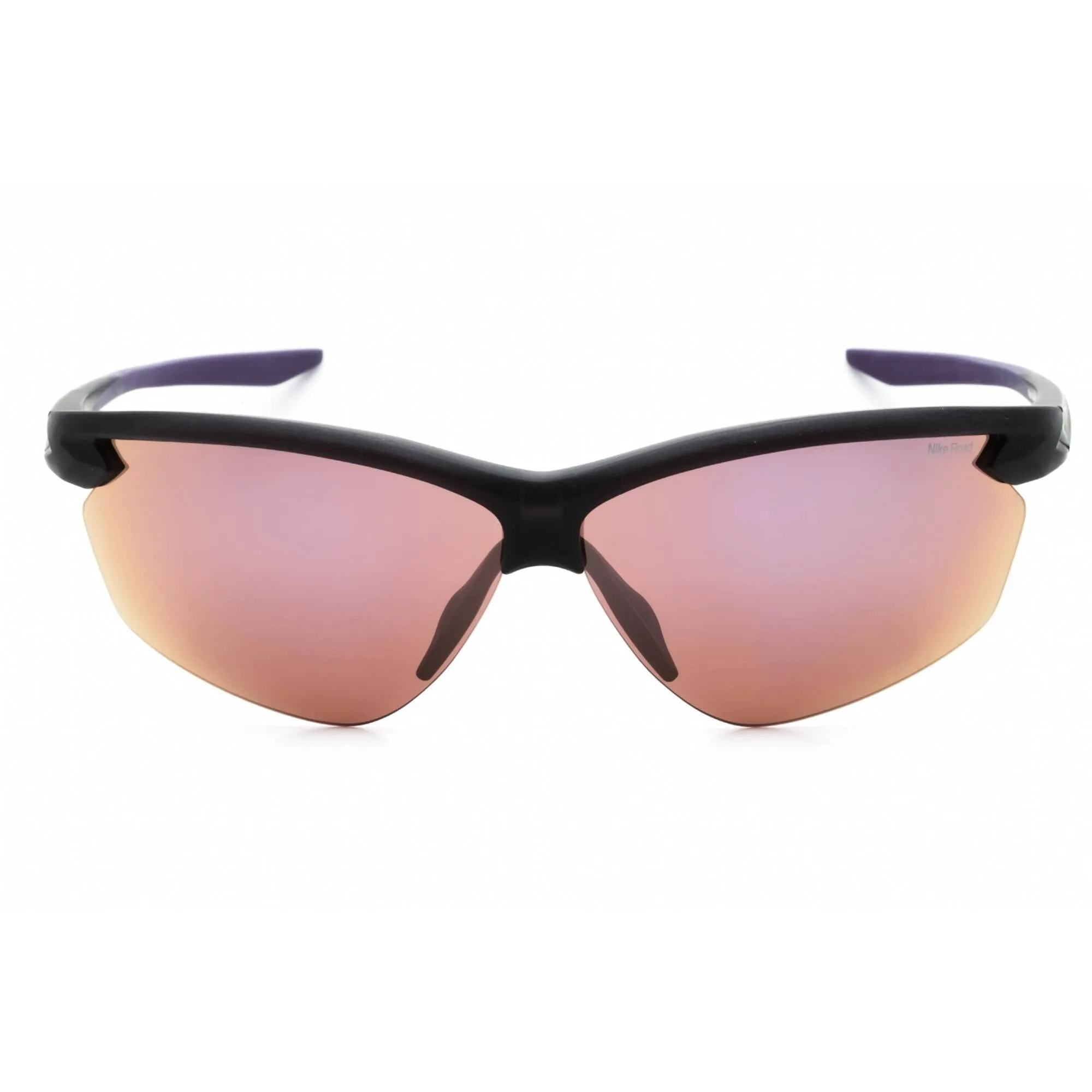 Nike Women's Sunglasses - Matte Cave Purple Half Rim Frame | NIKE VICTORY E DV2144 540 Nike Sunglasses