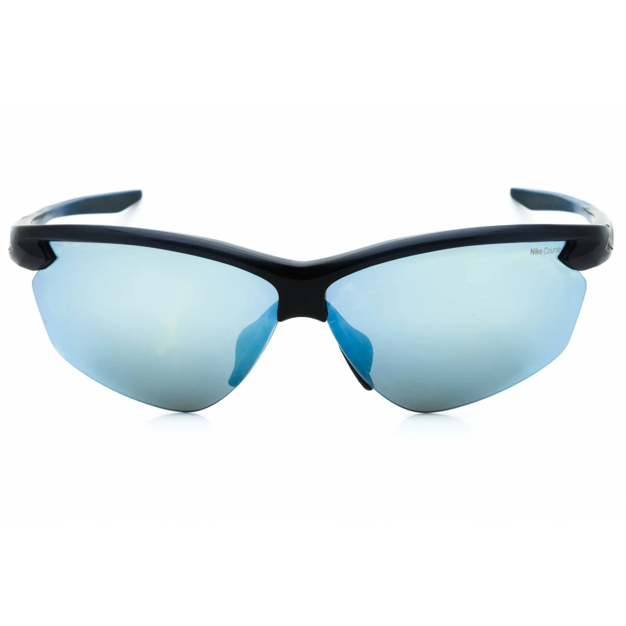 Nike Women's Sunglasses - Matte Obsidian Half Rim Frame | NIKE VICTORY E DV2144 451 Nike Sunglasses