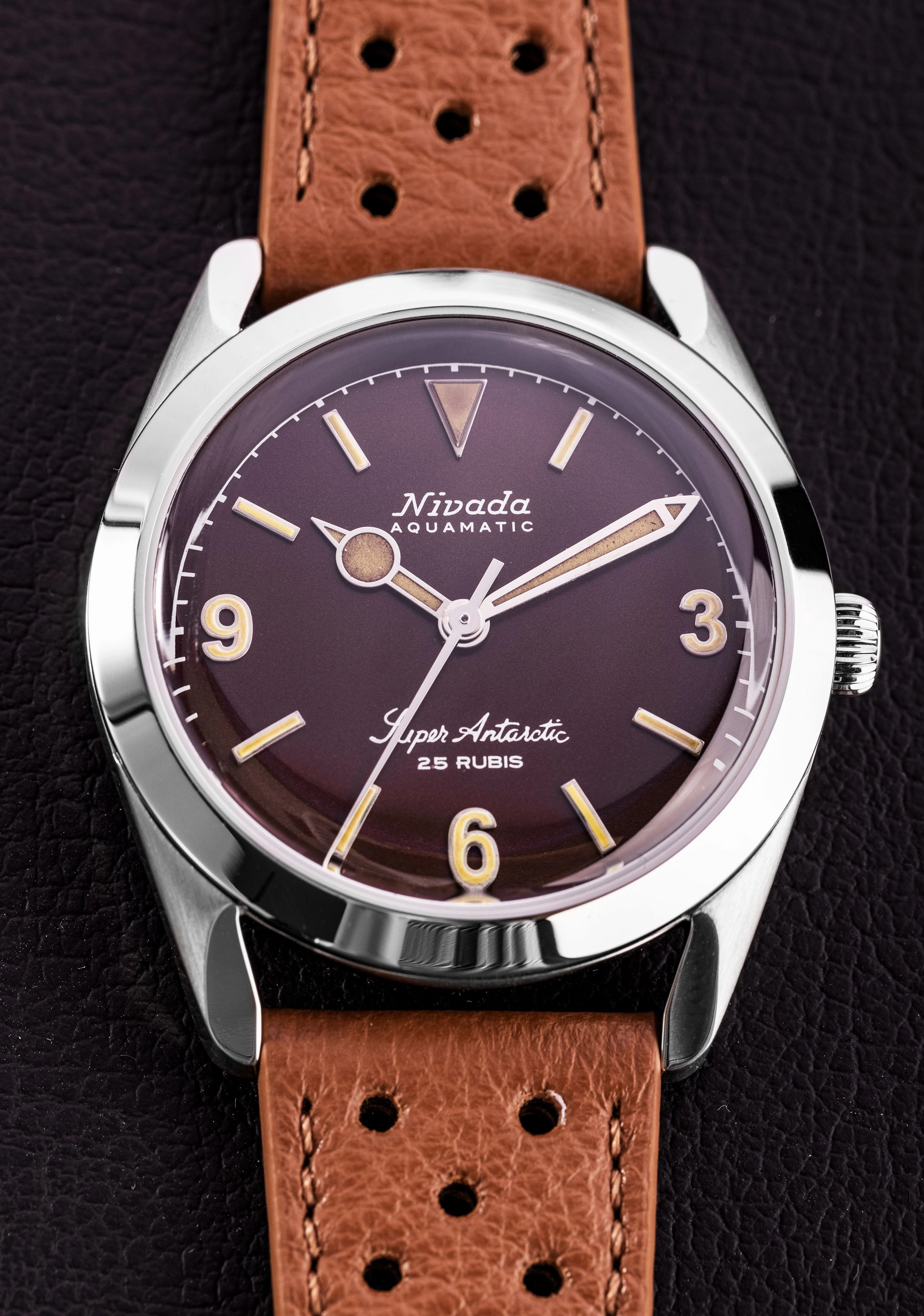 Nivada Grenchen Super Antarctic 3.6.9 Tropical Men's Automatic Watch