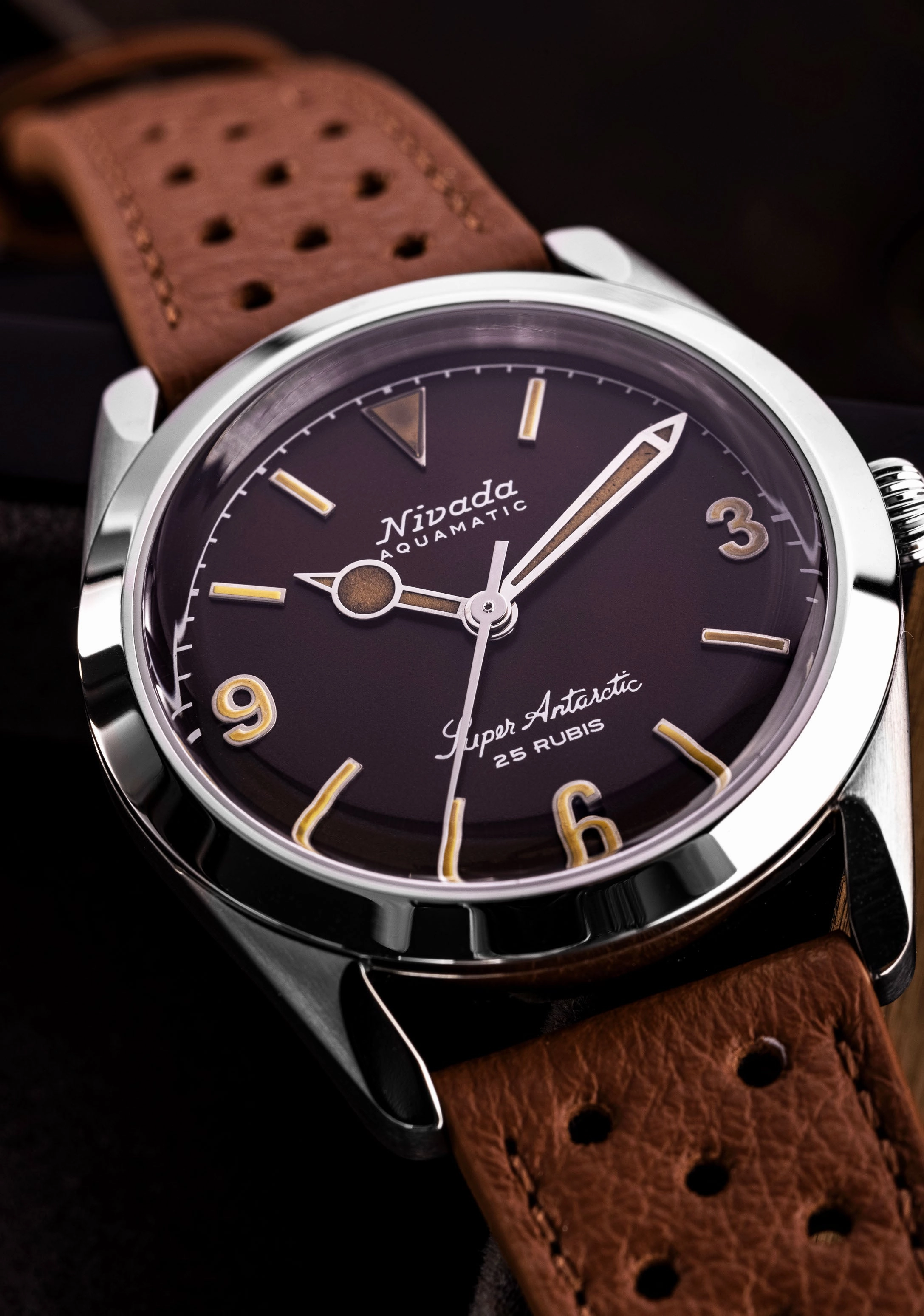 Nivada Grenchen Super Antarctic 3.6.9 Tropical Men's Automatic Watch