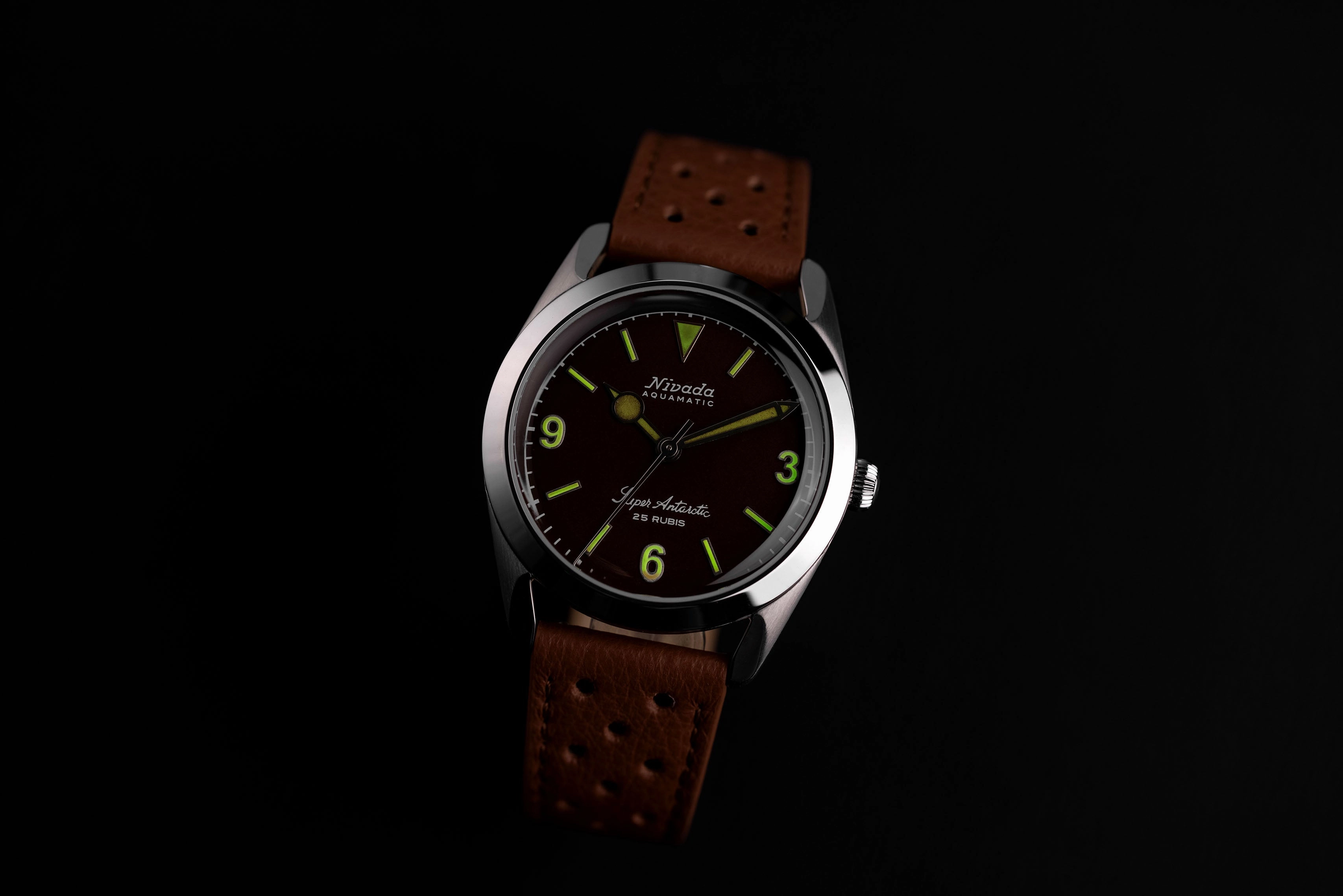 Nivada Grenchen Super Antarctic 3.6.9 Tropical Men's Automatic Watch