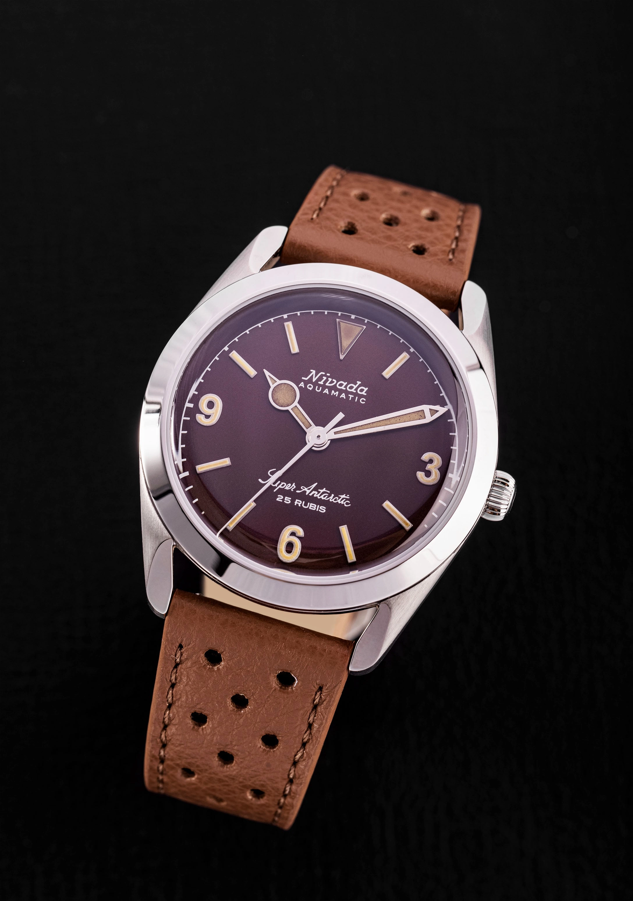 Nivada Grenchen Super Antarctic 3.6.9 Tropical Men's Automatic Watch