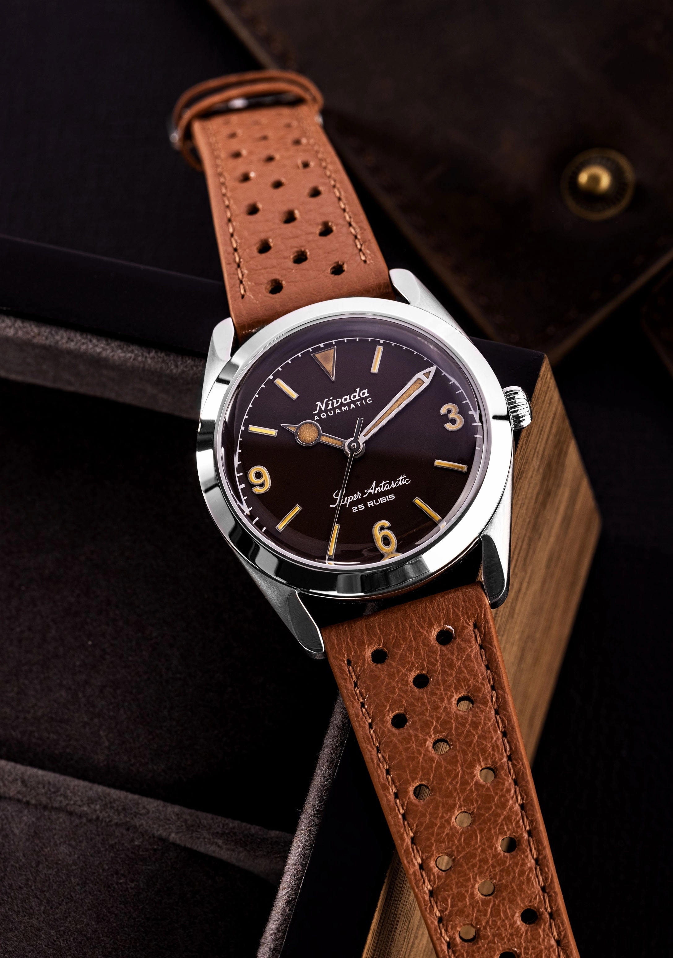 Nivada Grenchen Super Antarctic 3.6.9 Tropical Men's Automatic Watch