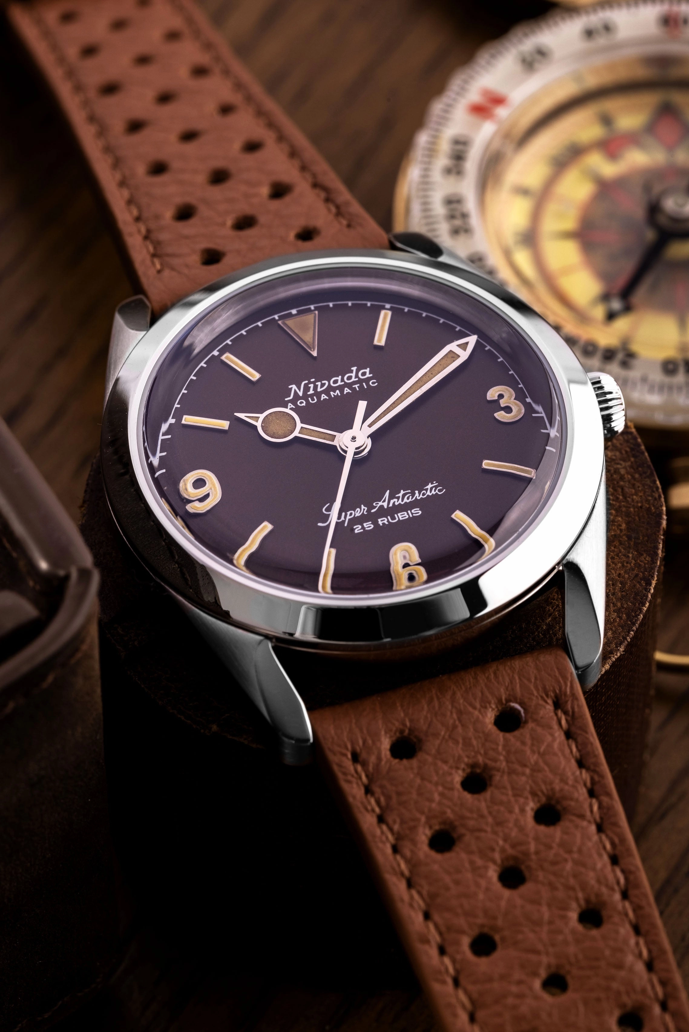 Nivada Grenchen Super Antarctic 3.6.9 Tropical Men's Automatic Watch