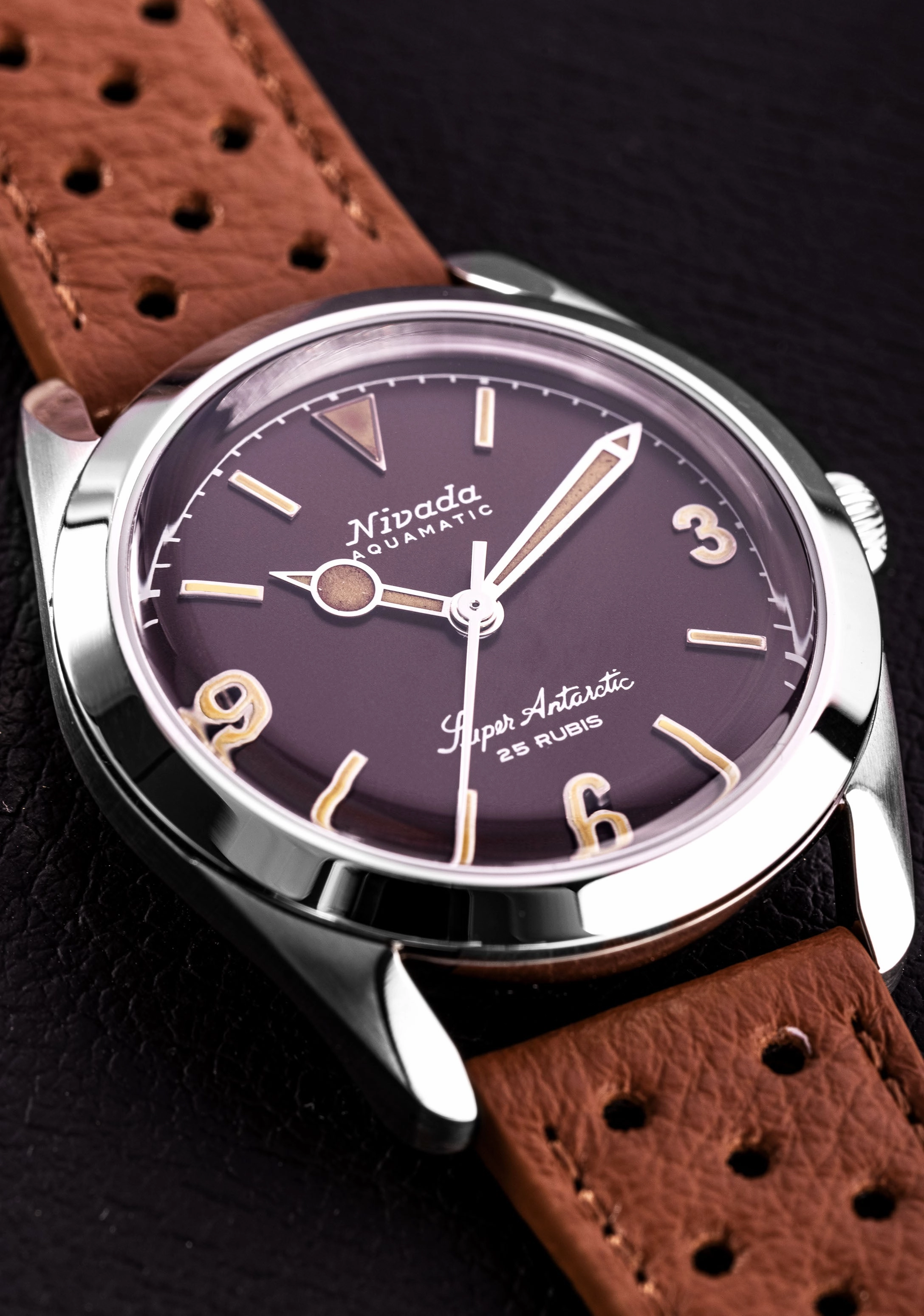 Nivada Grenchen Super Antarctic 3.6.9 Tropical Men's Automatic Watch